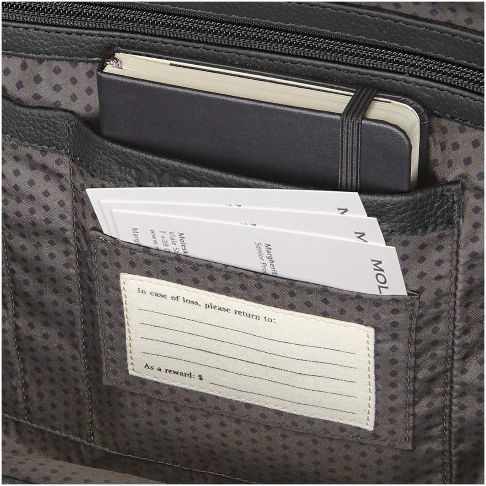 Sacs à dos publicitaires - Sac à dos Moleskine Classic en cuir - 5