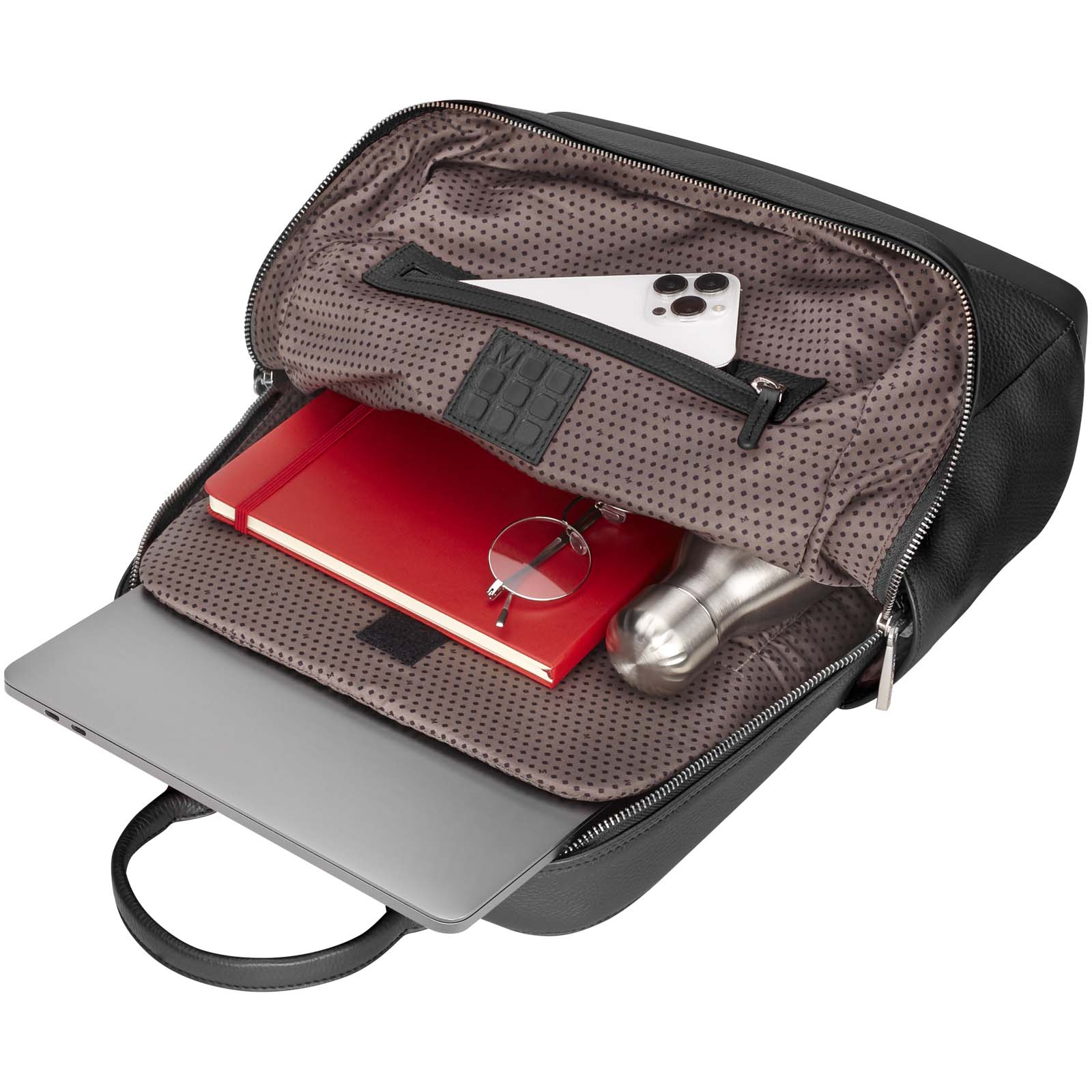 Sacs à dos publicitaires - Sac à dos Moleskine Classic en cuir - 3