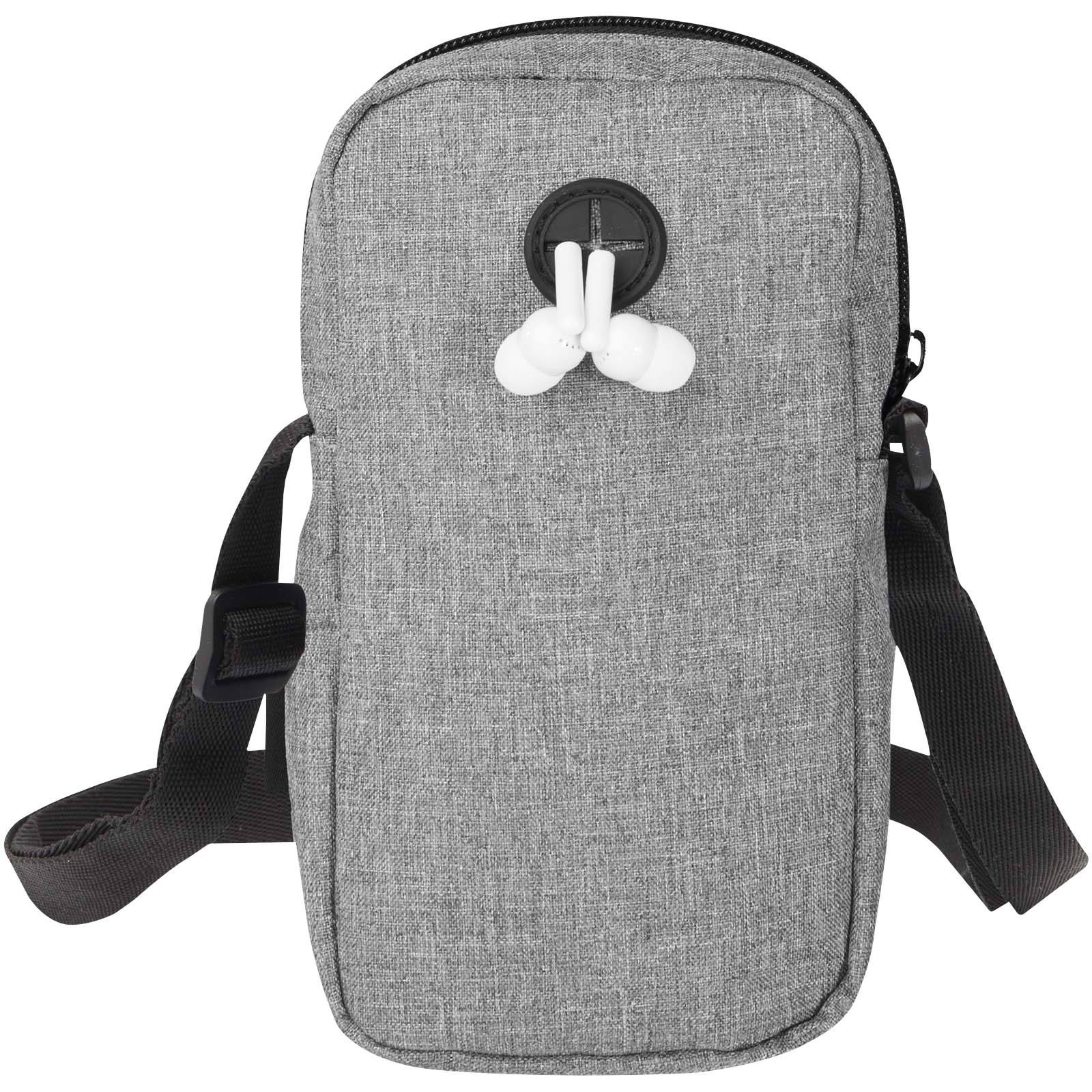 Accessoires pour téléphone et tablette publicitaires - Pochette Ross recyclée GRS pour téléphone portable - 2