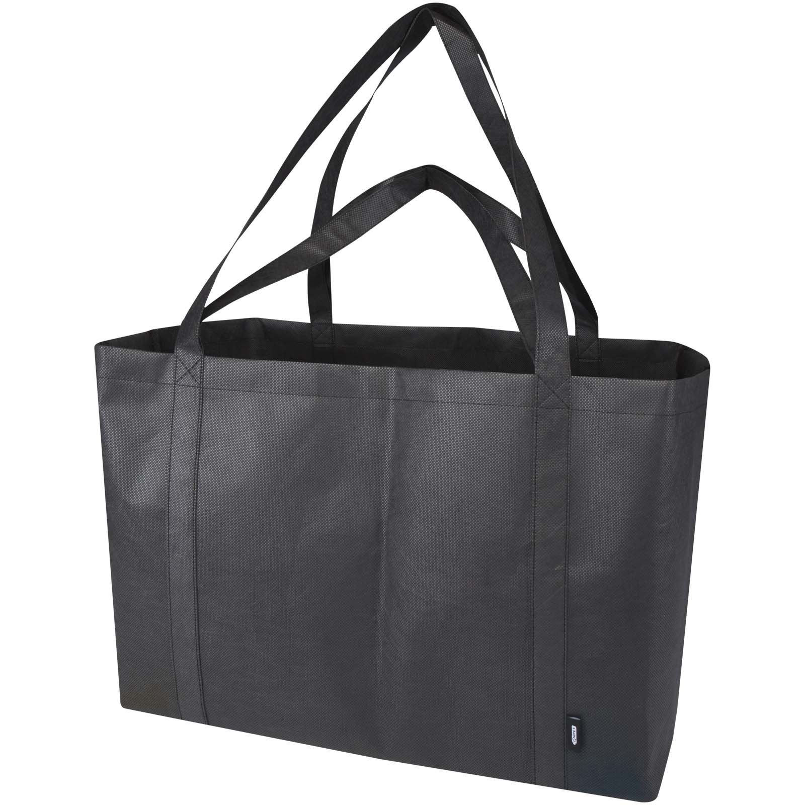 Sacs de shopping publicitaires - Sac shopping Jumbo extra-large non tissé recyclé GRS de 65L