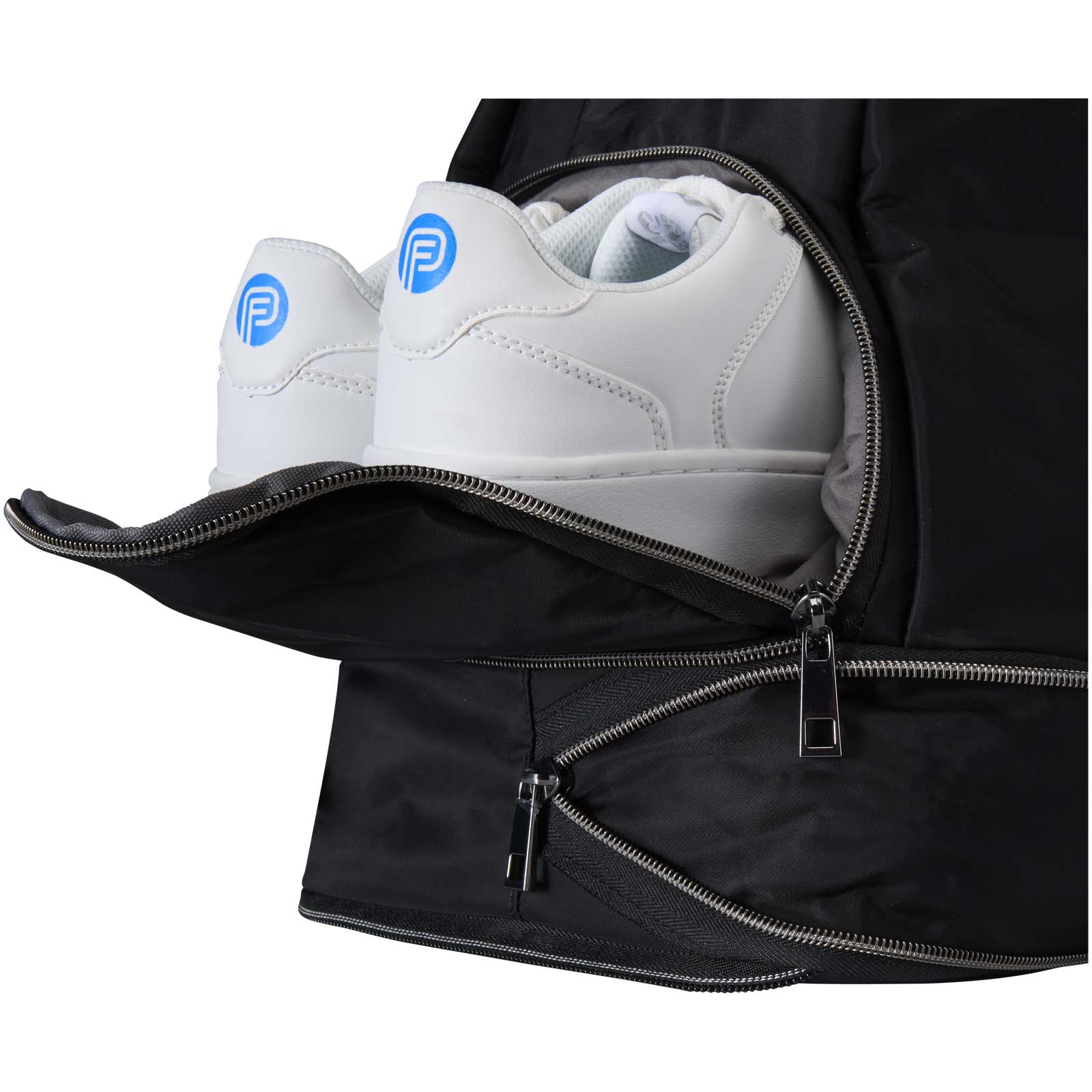 Advertising Travel bags - Rhine recycled expandable duffel bag 35L - 5