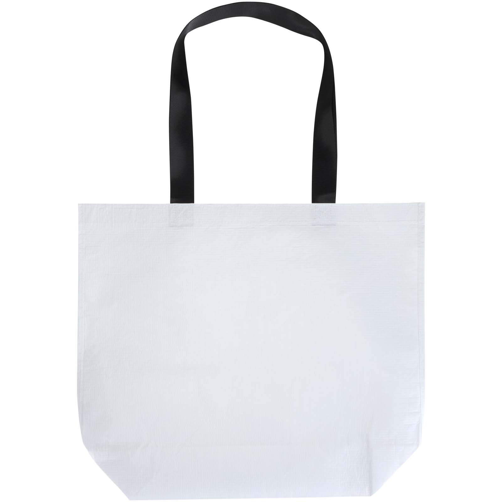 Sacs de shopping publicitaires - Sac shopping Duo oversize recyclé à double laminage certifié GRS de 30 L - 2