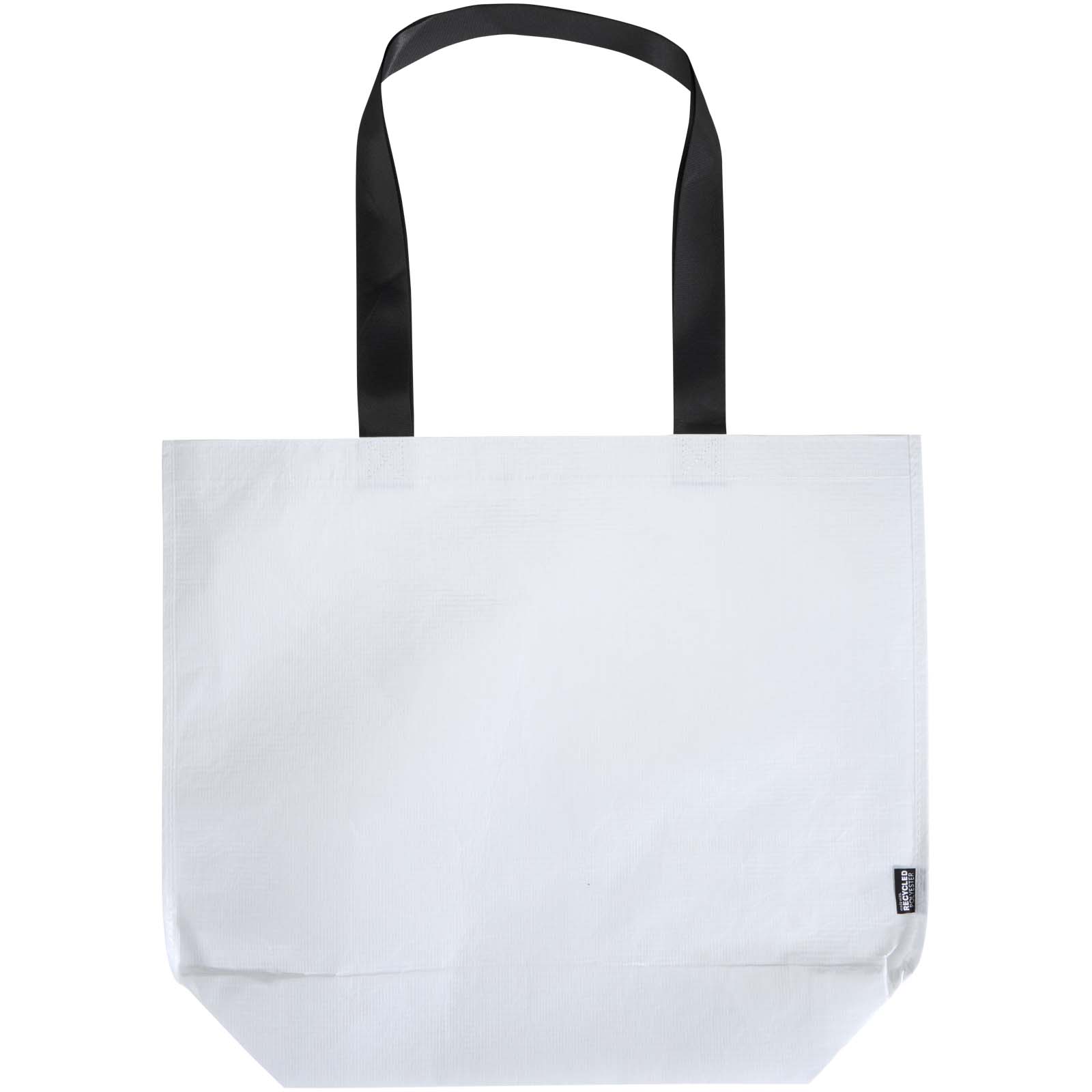 Sacs de shopping publicitaires - Sac shopping Duo oversize recyclé à double laminage certifié GRS de 30 L - 1