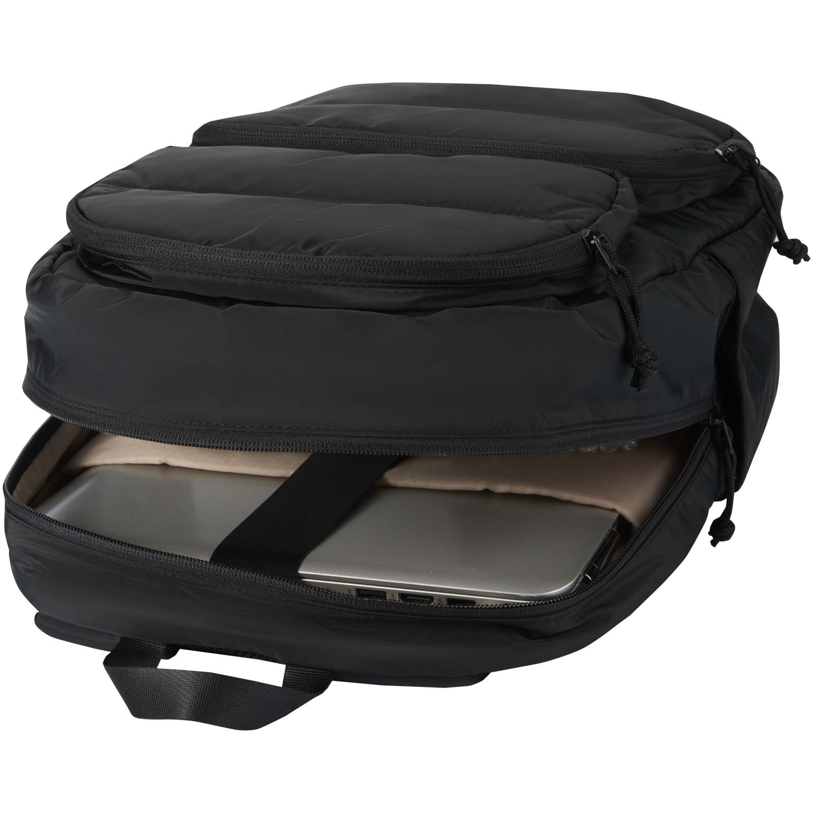 Advertising Laptop Backpacks - Puffer 15.6