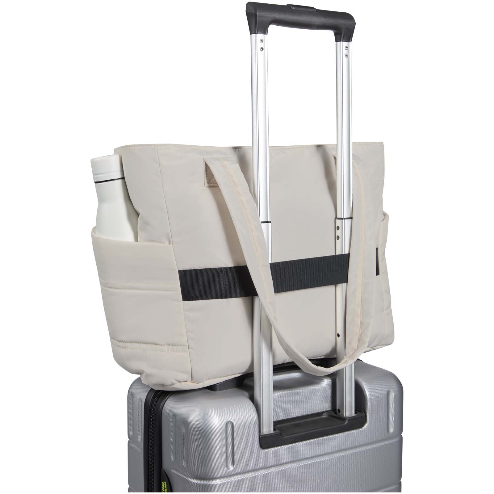 Sacs de shopping publicitaires - Sac shopping Puffer pour ordinateur portable 15,6