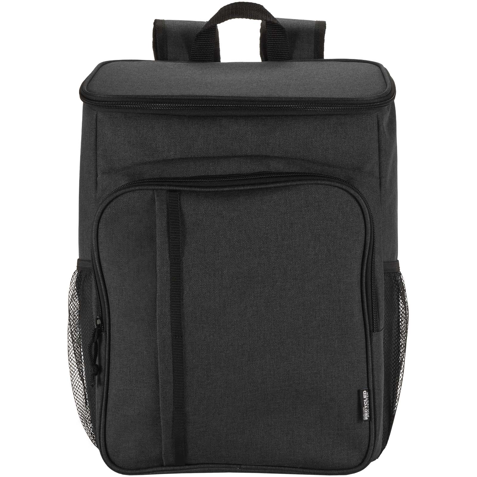 Advertising Cooler bags - Tundra GRS recycled picnic cooler backpack with cutlery set 20L - 1