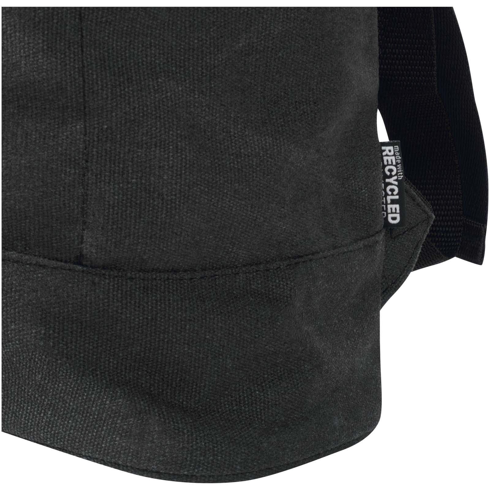 Advertising Backpacks - Recanvas 14” GRS recycled rolltop backpack 16L - 5