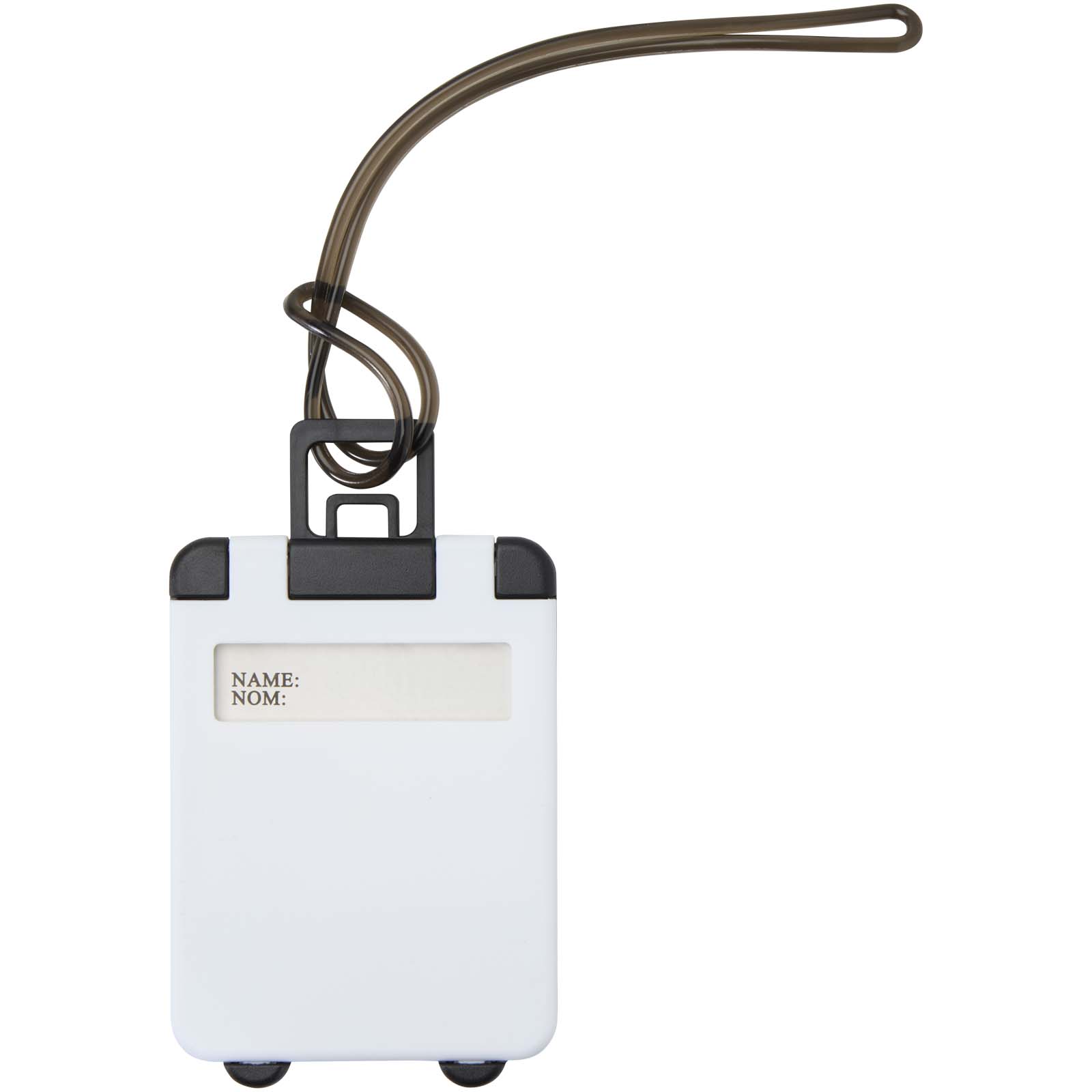 Accessoires de voyage publicitaires - Étiquette à bagage Traveler - 1