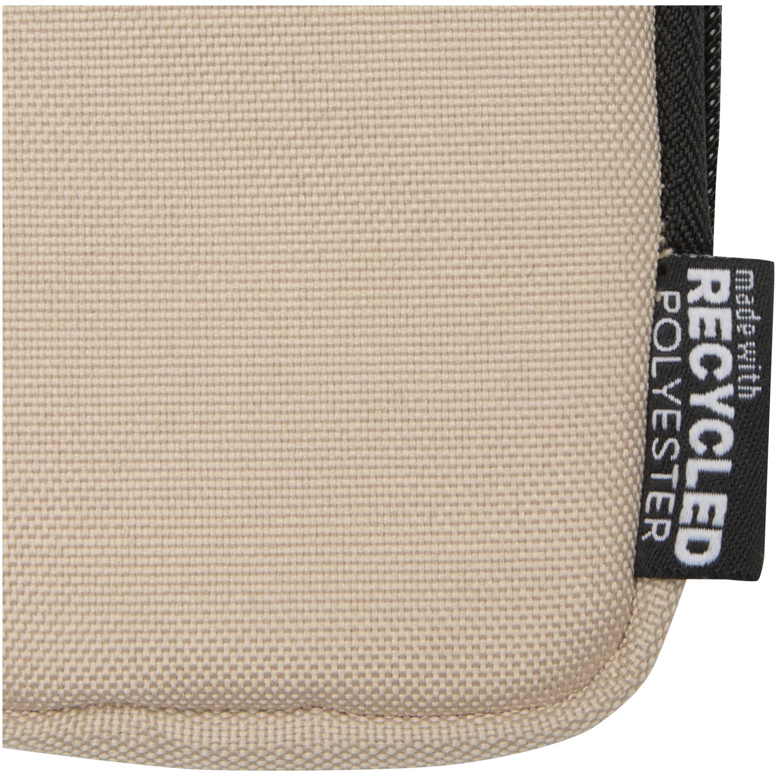 Accessoires de voyage publicitaires - Petite pochette Byron Clip & Go recyclée certifiée GRS de 0,2 L - 5
