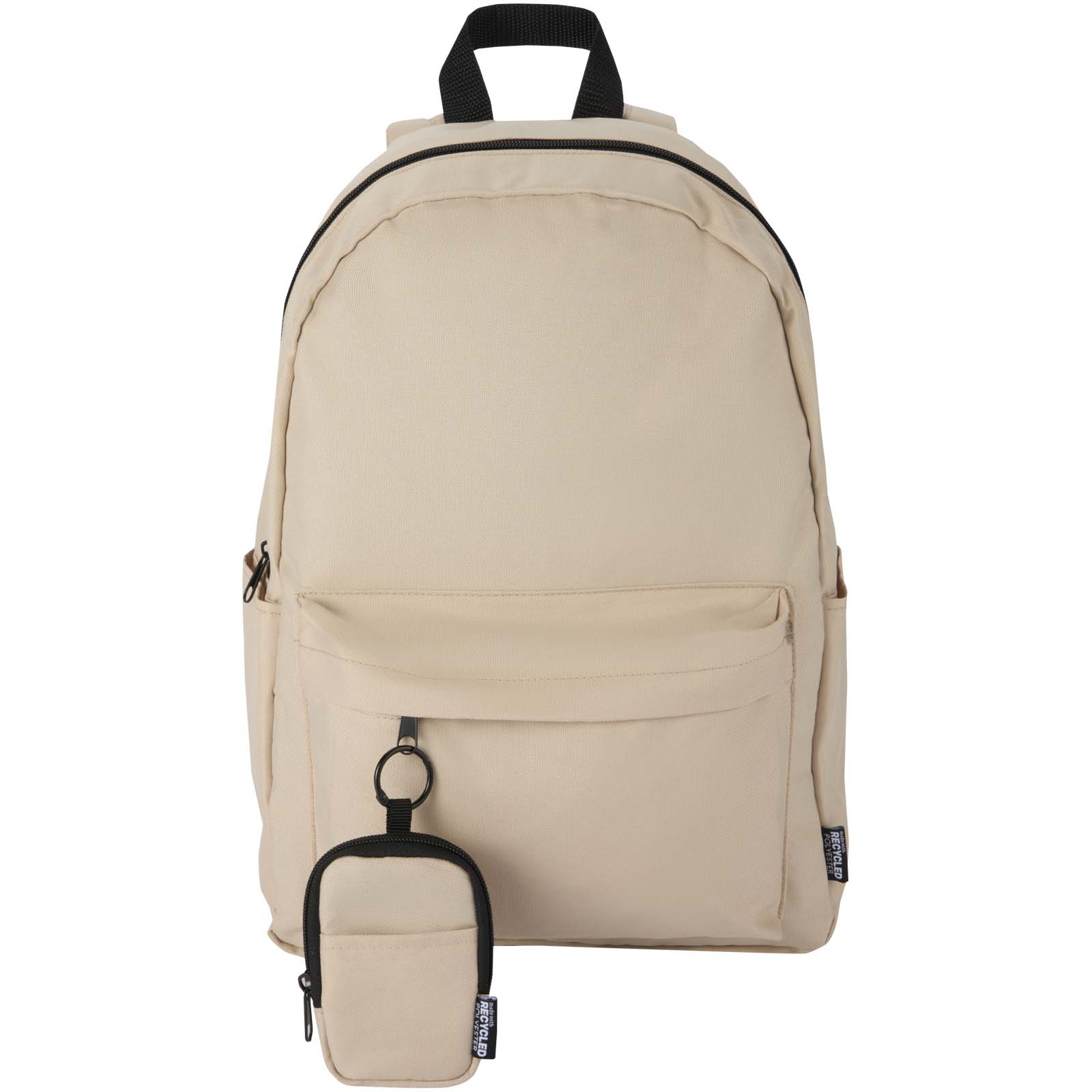 Accessoires de voyage publicitaires - Petite pochette Byron Clip & Go recyclée certifiée GRS de 0,2 L - 4