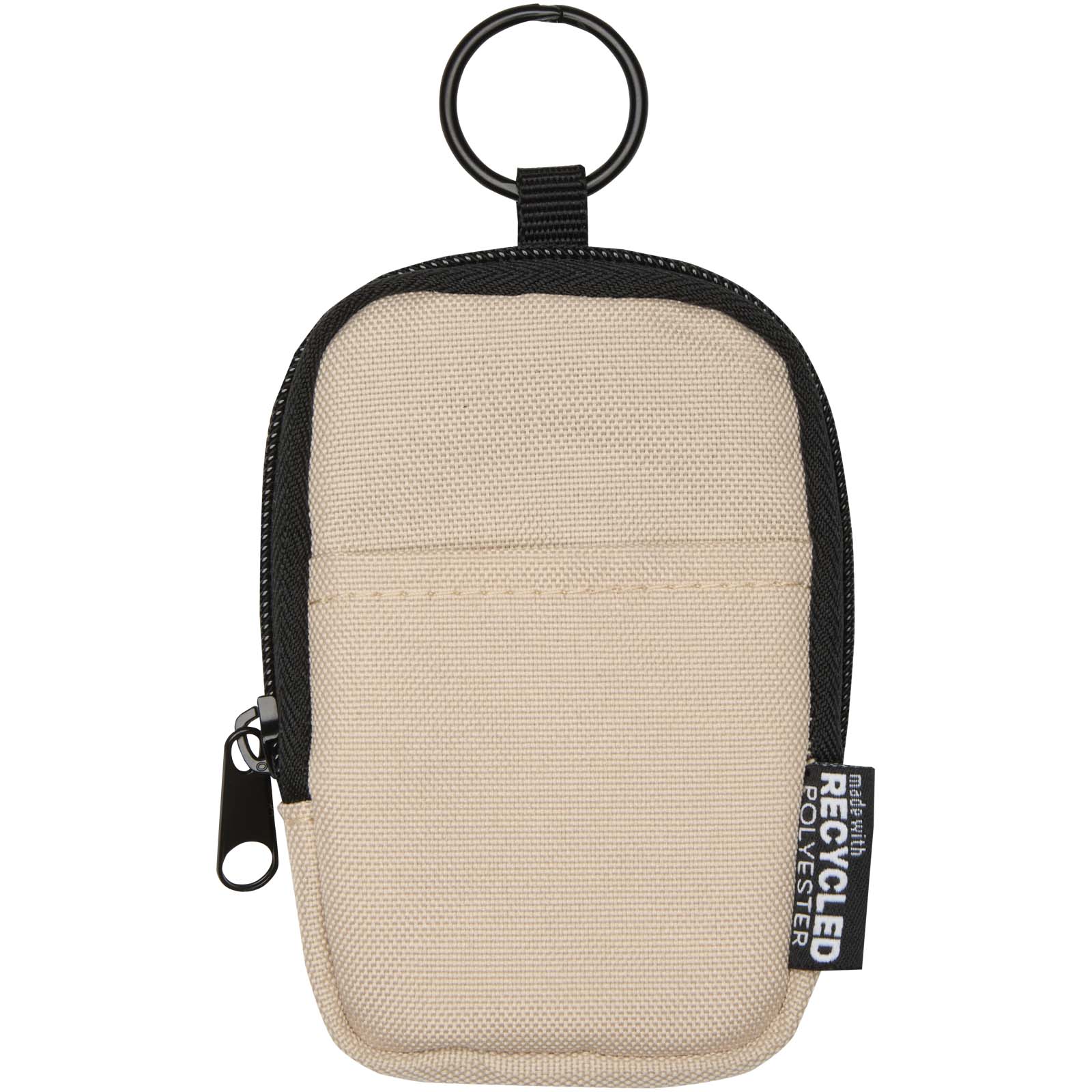 Accessoires de voyage publicitaires - Petite pochette Byron Clip & Go recyclée certifiée GRS de 0,2 L - 1