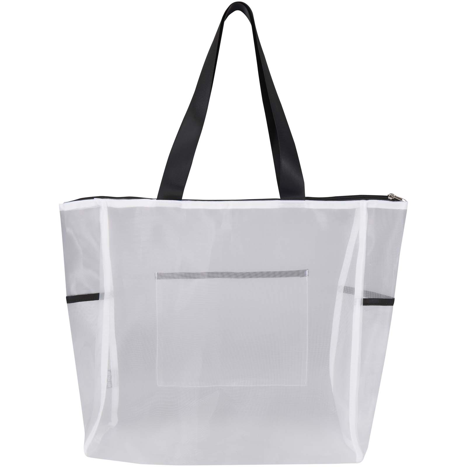 Sacs de shopping publicitaires - Sac shopping en matériaux recyclés certifiés GRS Mesh de 23 L - 2