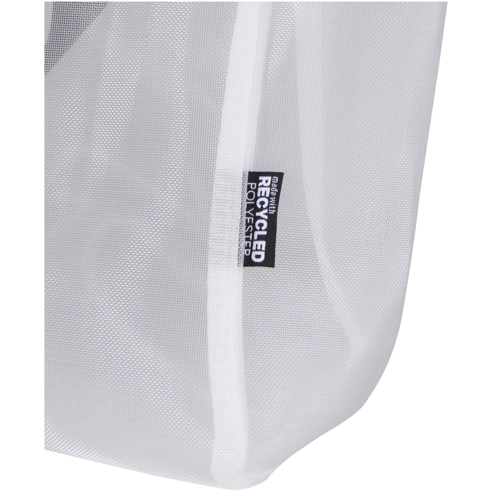 Sacs de shopping publicitaires - Sac shopping en matériaux recyclés certifiés GRS Mesh de 23 L - 4