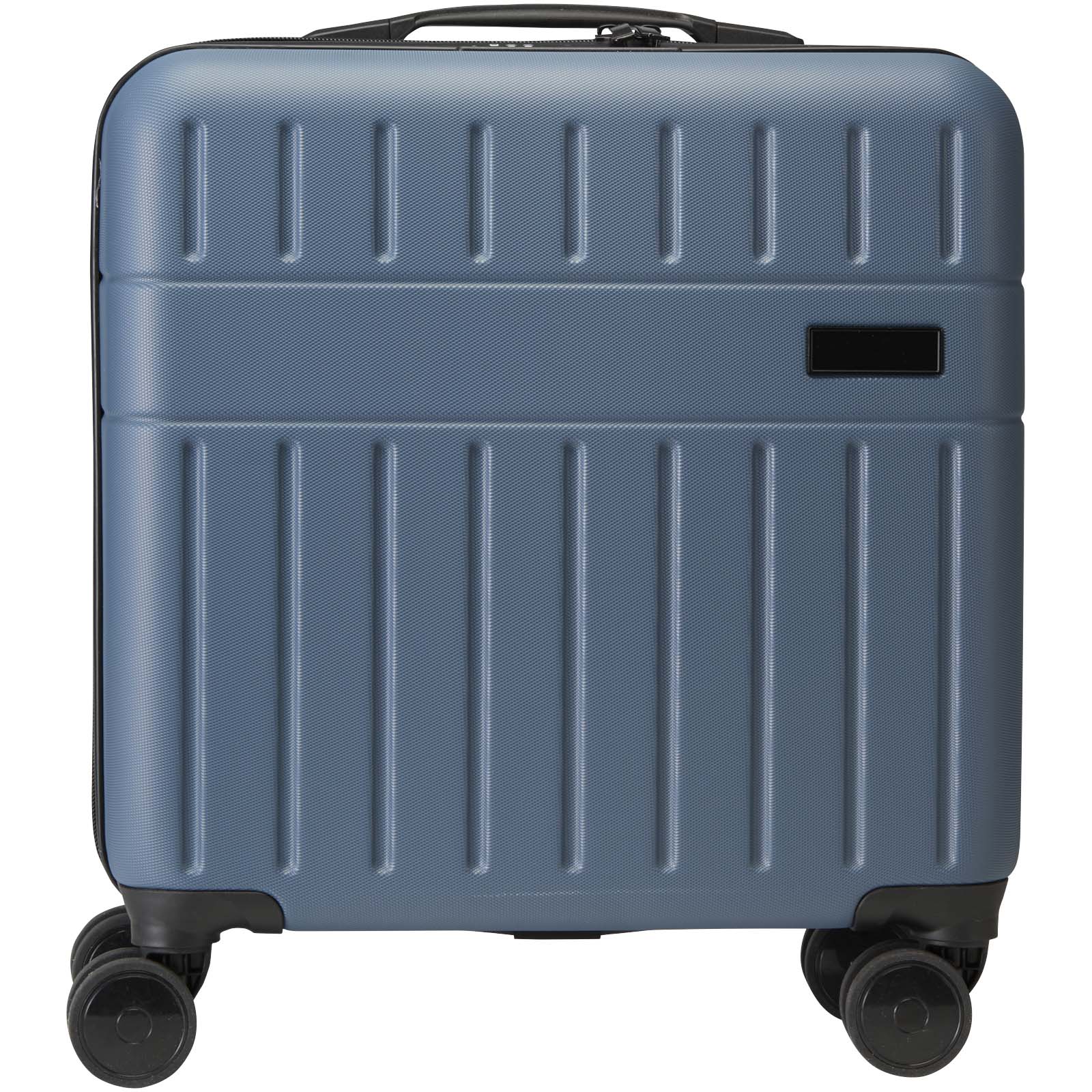 Trolleys et valises publicitaires - Valise à roulette pour ordinateur portable Rover 16 pouces GRS en matériau recyclé, 30 litres - 1