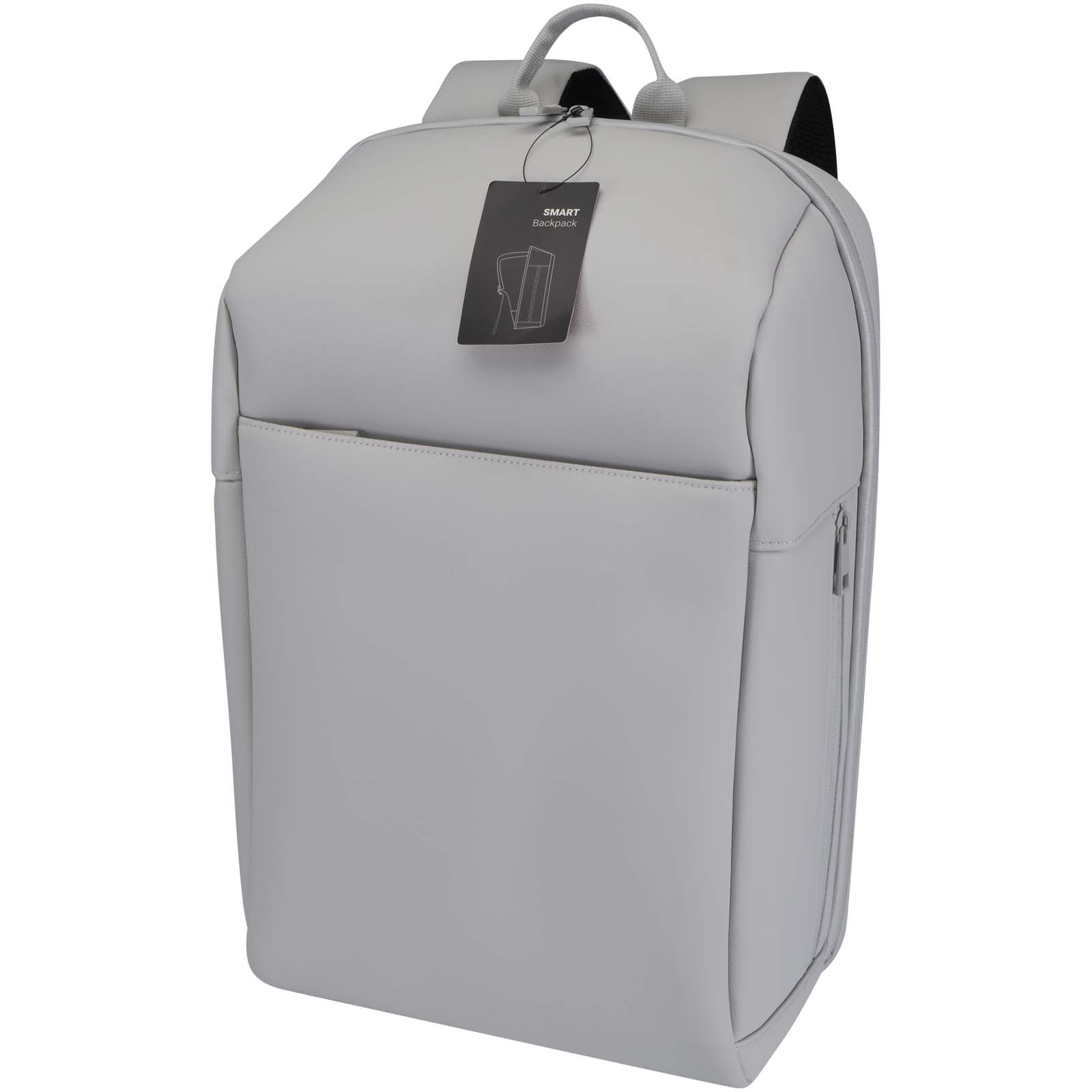 Sac à dos pour ordinateur publicitaires - Sac à dos pour ordinateur portable SMART 15 pouces en GRS recyclé, 18 L