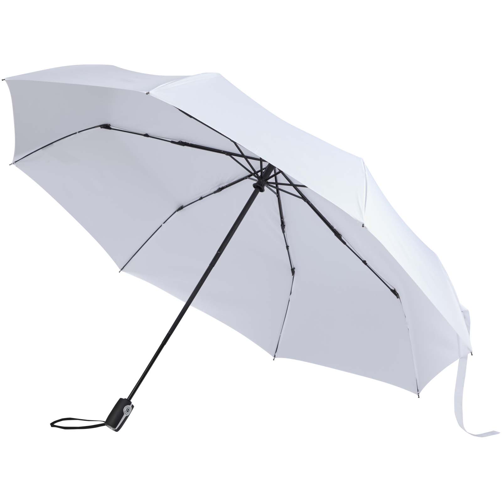Parapluies - Parapluie pliable Gale de 69 cm à ouverture et fermeture automatiques en RPET