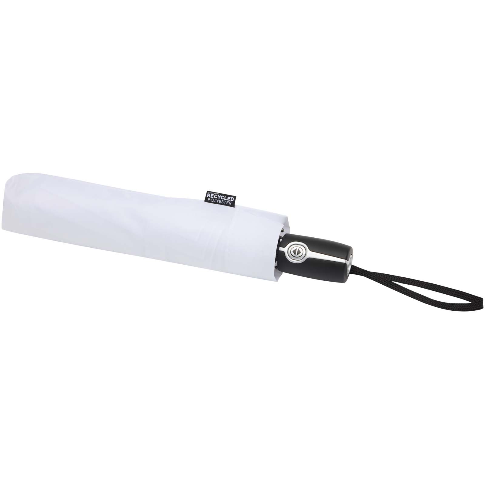 Parapluies pliables publicitaires - Parapluie pliable Gale de 69 cm à ouverture et fermeture automatiques en RPET - 3