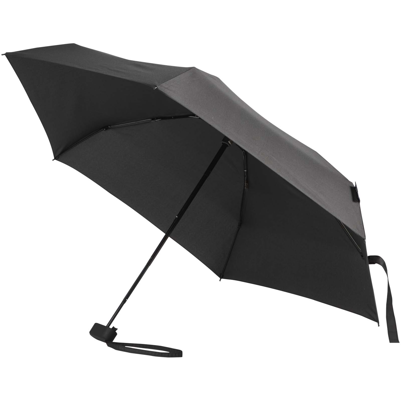 Parapluies pliables publicitaires - Parapluie pliable compact Jill 19 pouces à 5 baleines en RPET