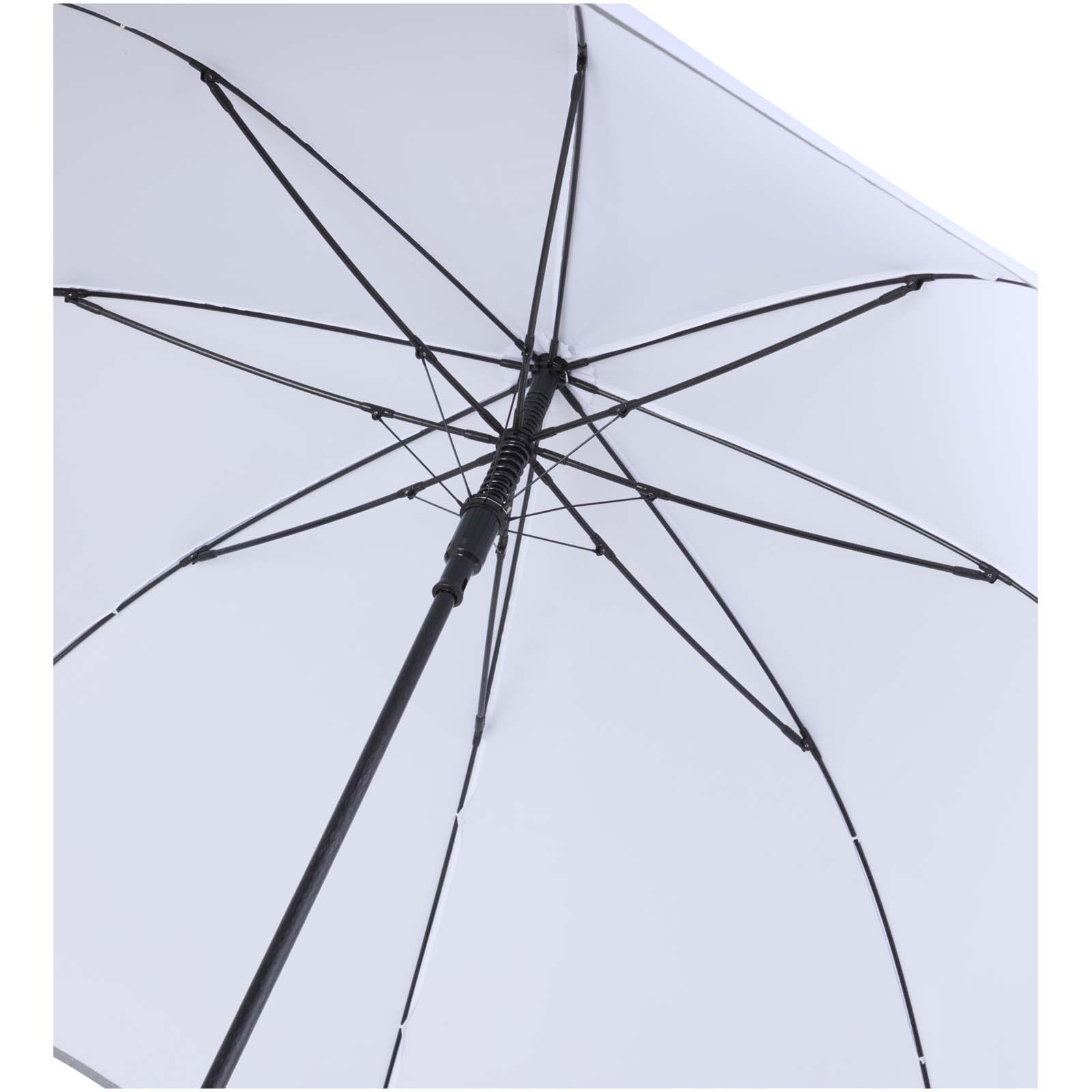 Parapluies tempête publicitaires - Parapluie Norman 76 cm en RPET résistant au vent  - 2