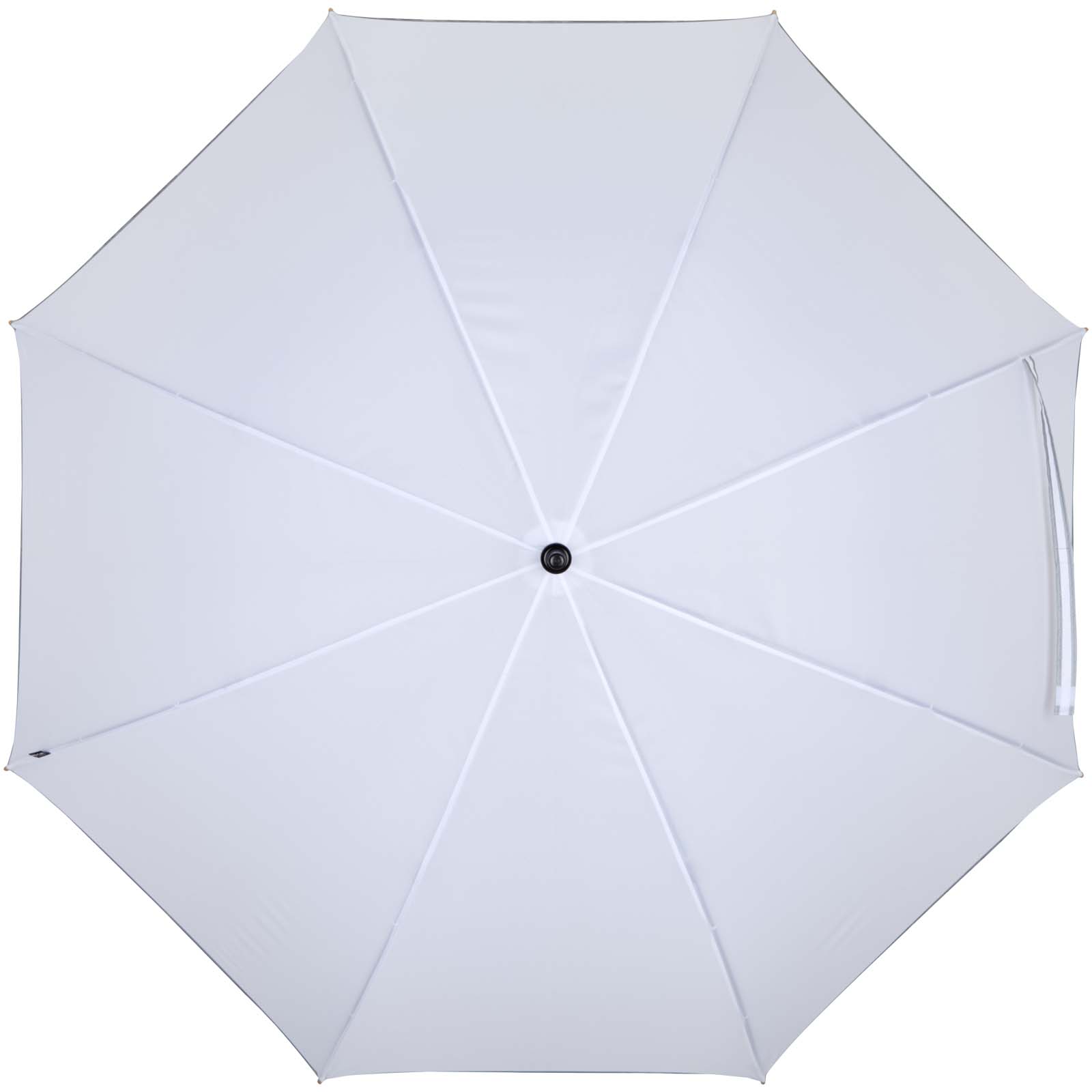 Parapluies tempête publicitaires - Parapluie Norman 76 cm en RPET résistant au vent  - 1