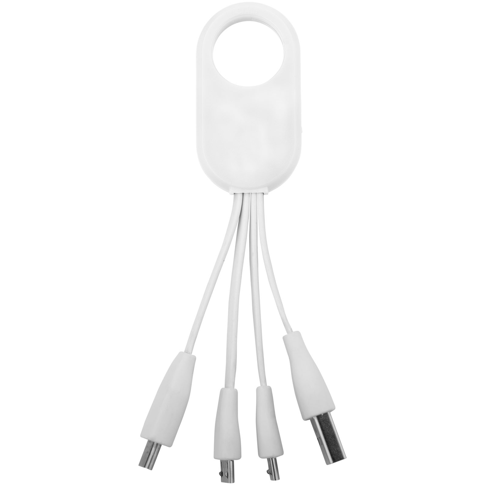 Advertising Cables - Troup 4-in-1 charging cable with type-C tip - 1