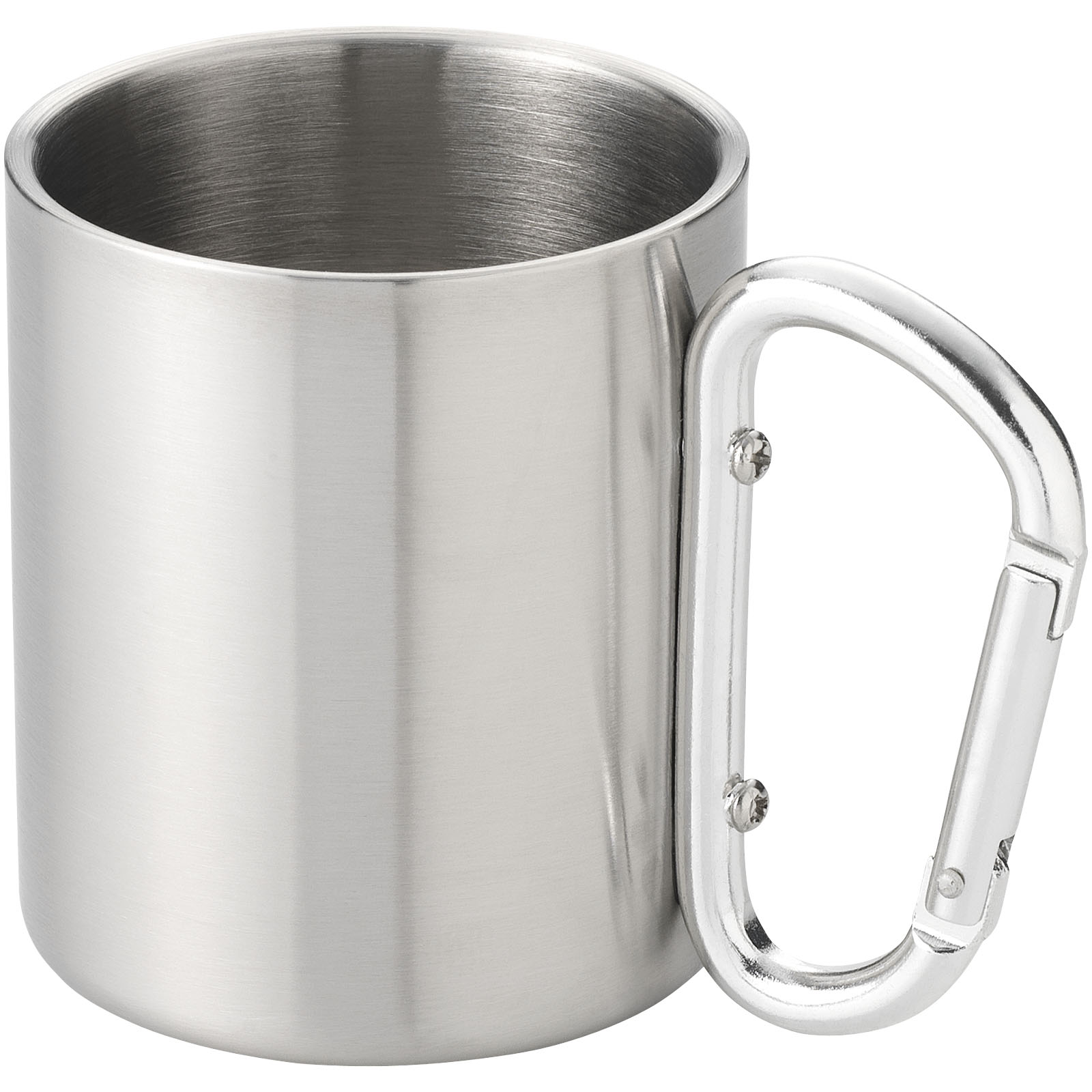 Advertising Insulated mugs - Alps 200 ml insulated mug with carabiner - 0