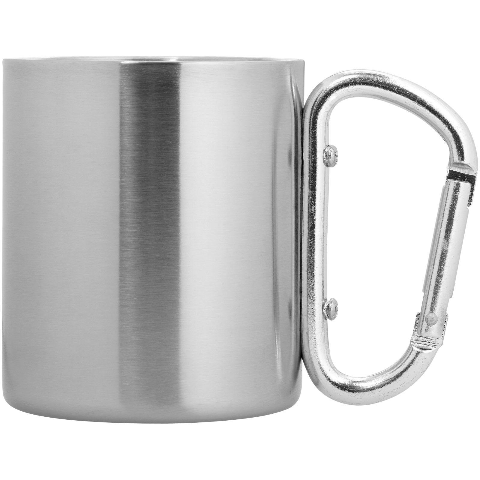 Advertising Insulated mugs - Alps 200 ml insulated mug with carabiner - 1