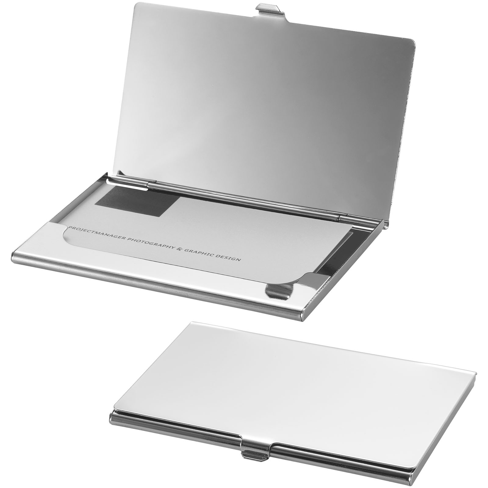Notebooks & Desk Essentials - New York business card holder with mirror