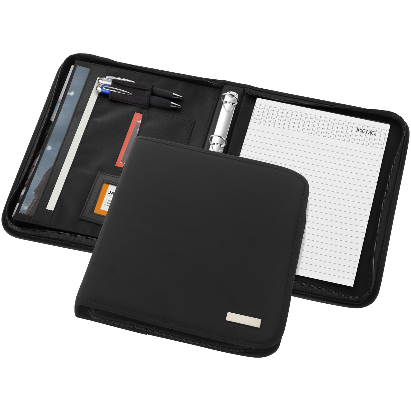 Notebooks & Desk Essentials - Stanford deluxe A4 zippered portfolio