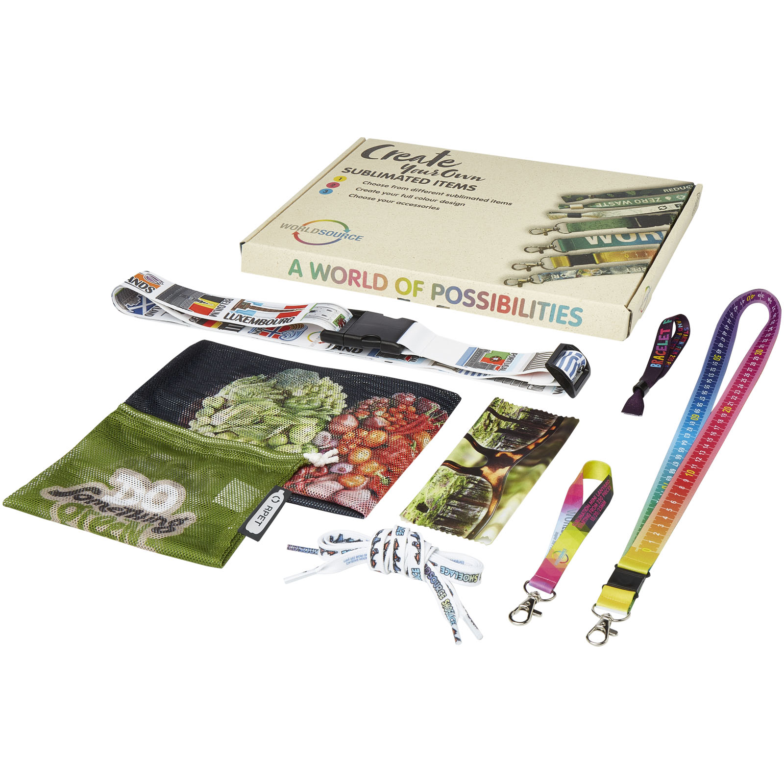Outdoor Items - Sublimation sample kit 