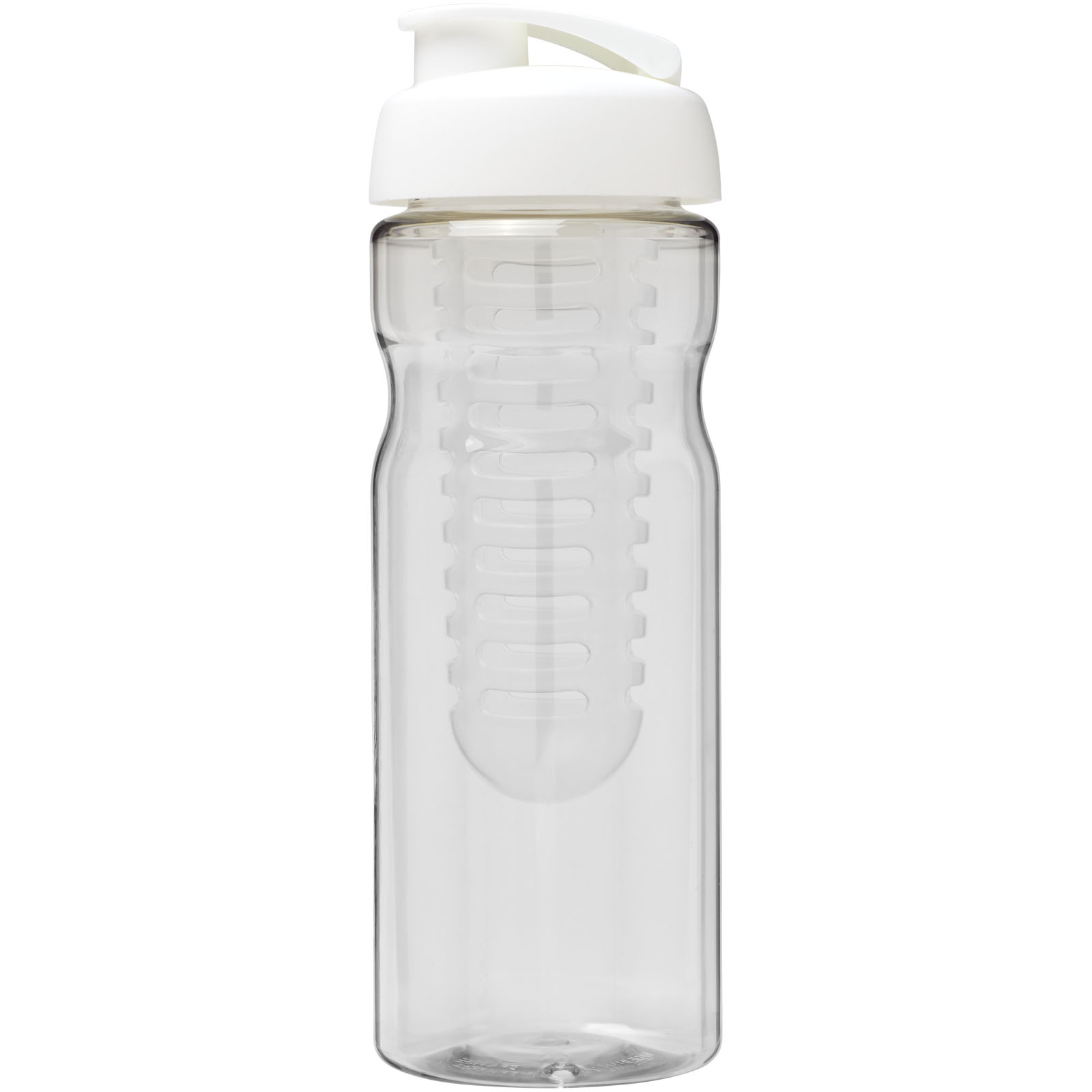 Advertising Infuser bottles - H2O Active® Base 650 ml flip lid sport bottle & infuser - 1