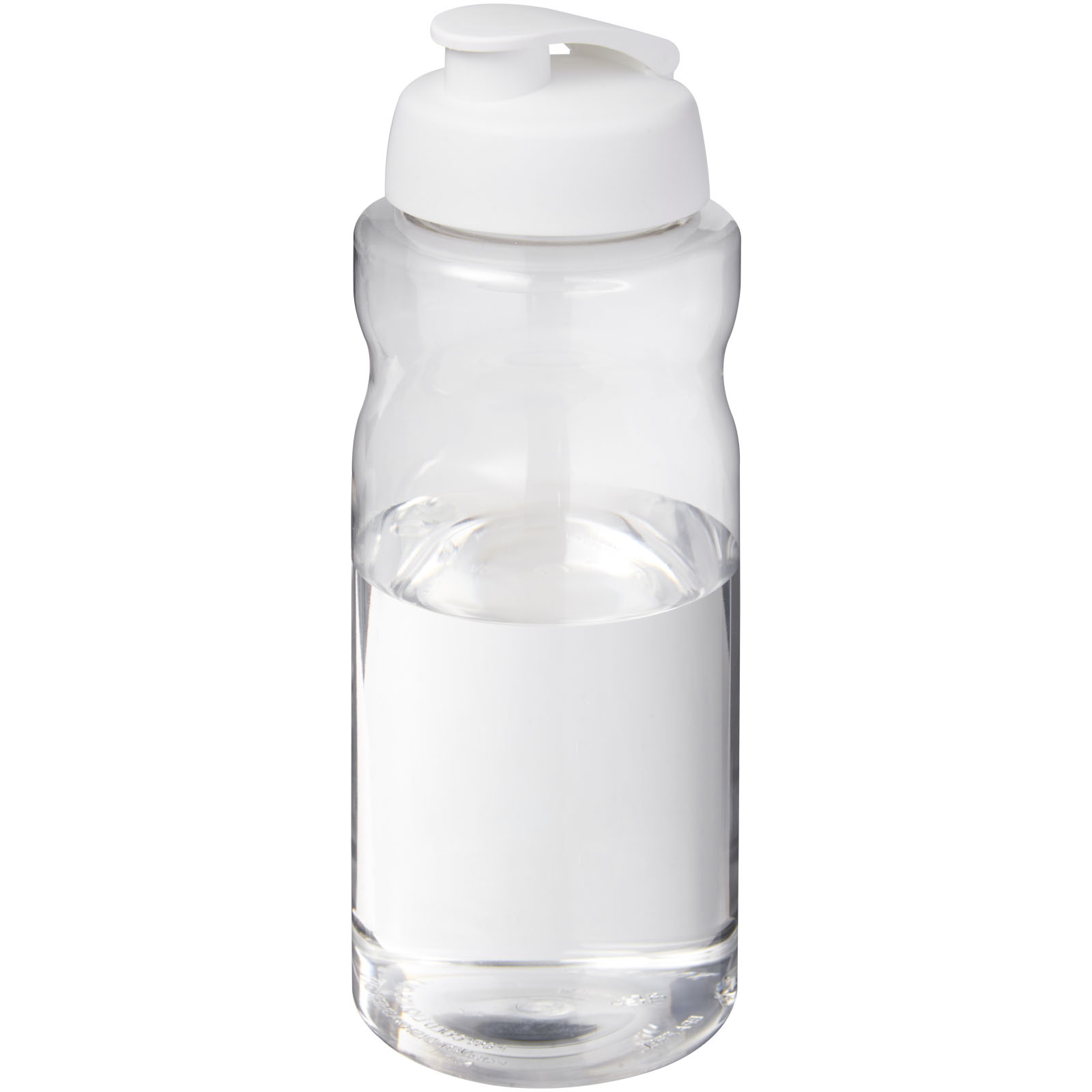 Advertising Sports bottles - H2O Active® Big Base 1 litre flip lid sport bottle - 0