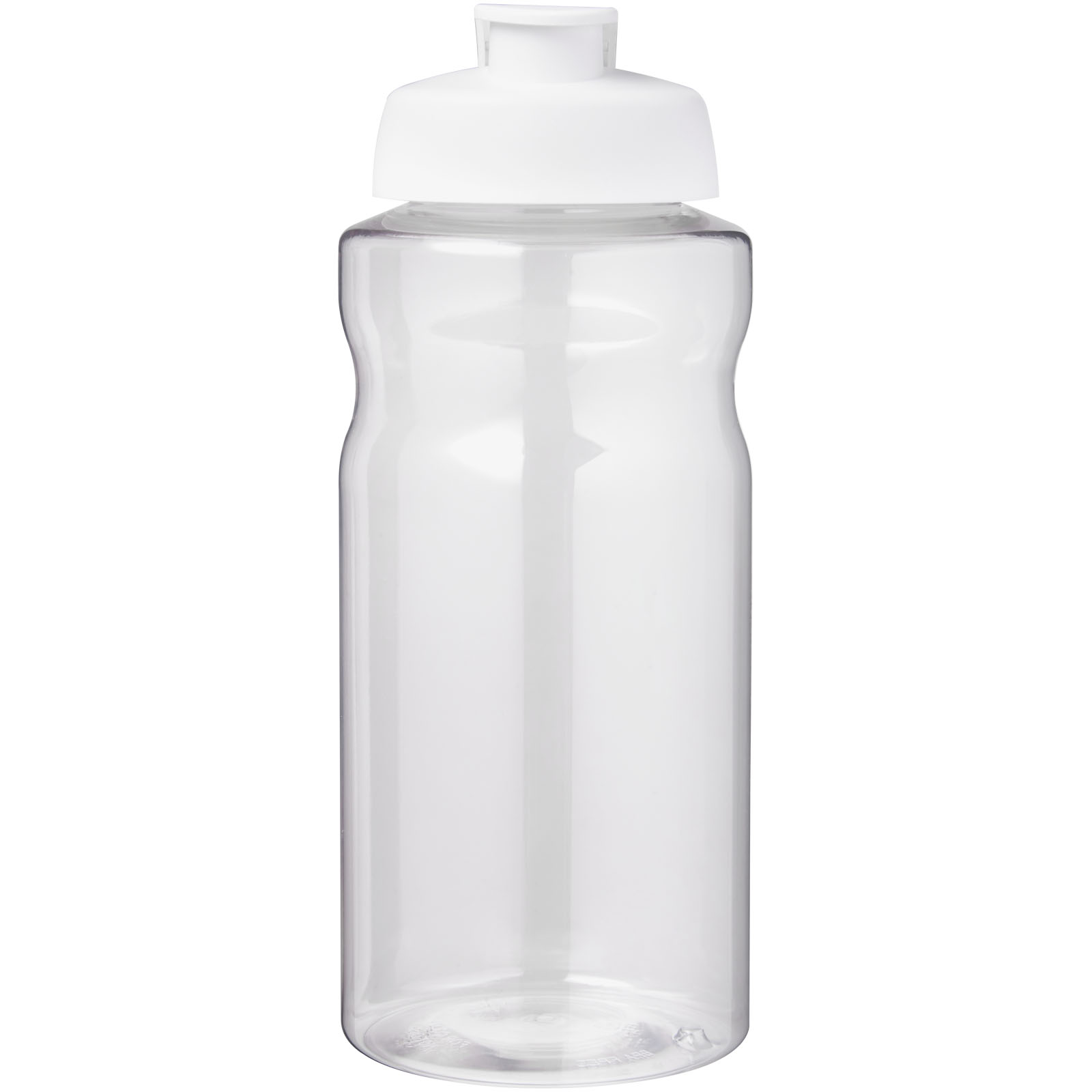 Advertising Sports bottles - H2O Active® Big Base 1 litre flip lid sport bottle - 1