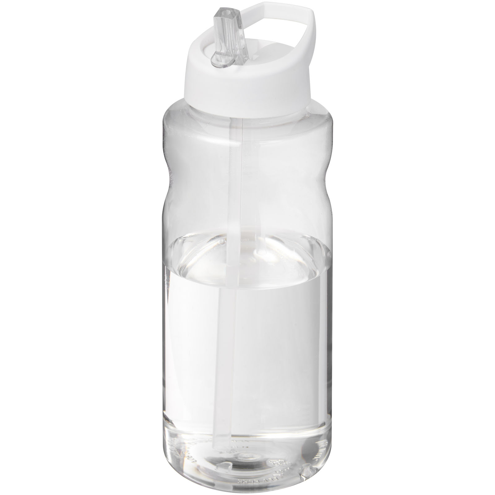 Advertising Sports bottles - H2O Active® Big Base 1 litre spout lid sport bottle - 0