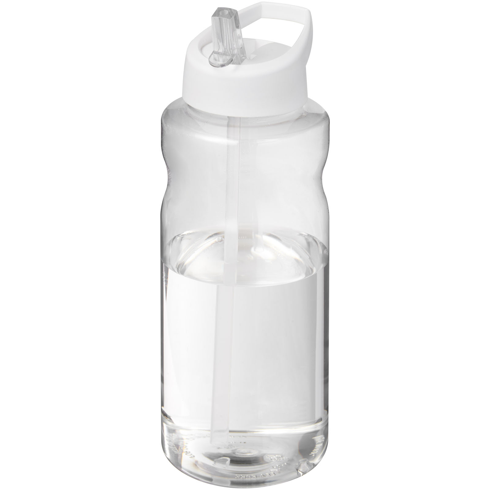 Bouteilles de sport publicitaires - Bouteille de sport H2O Active® Big Base de 1 litre avec couvercle à bec verseur - 0