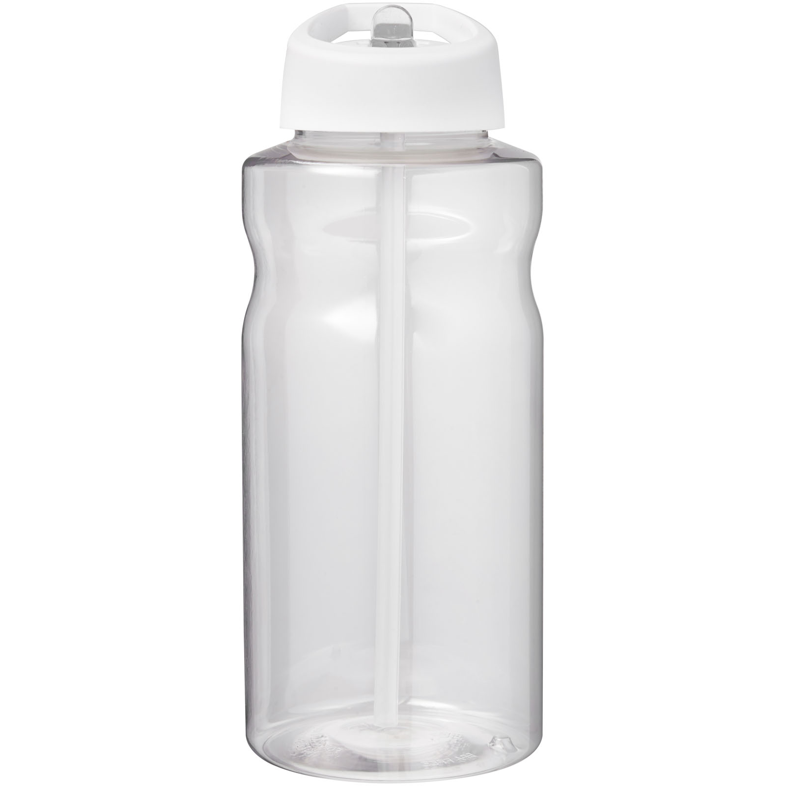 Advertising Sports bottles - H2O Active® Big Base 1 litre spout lid sport bottle - 1