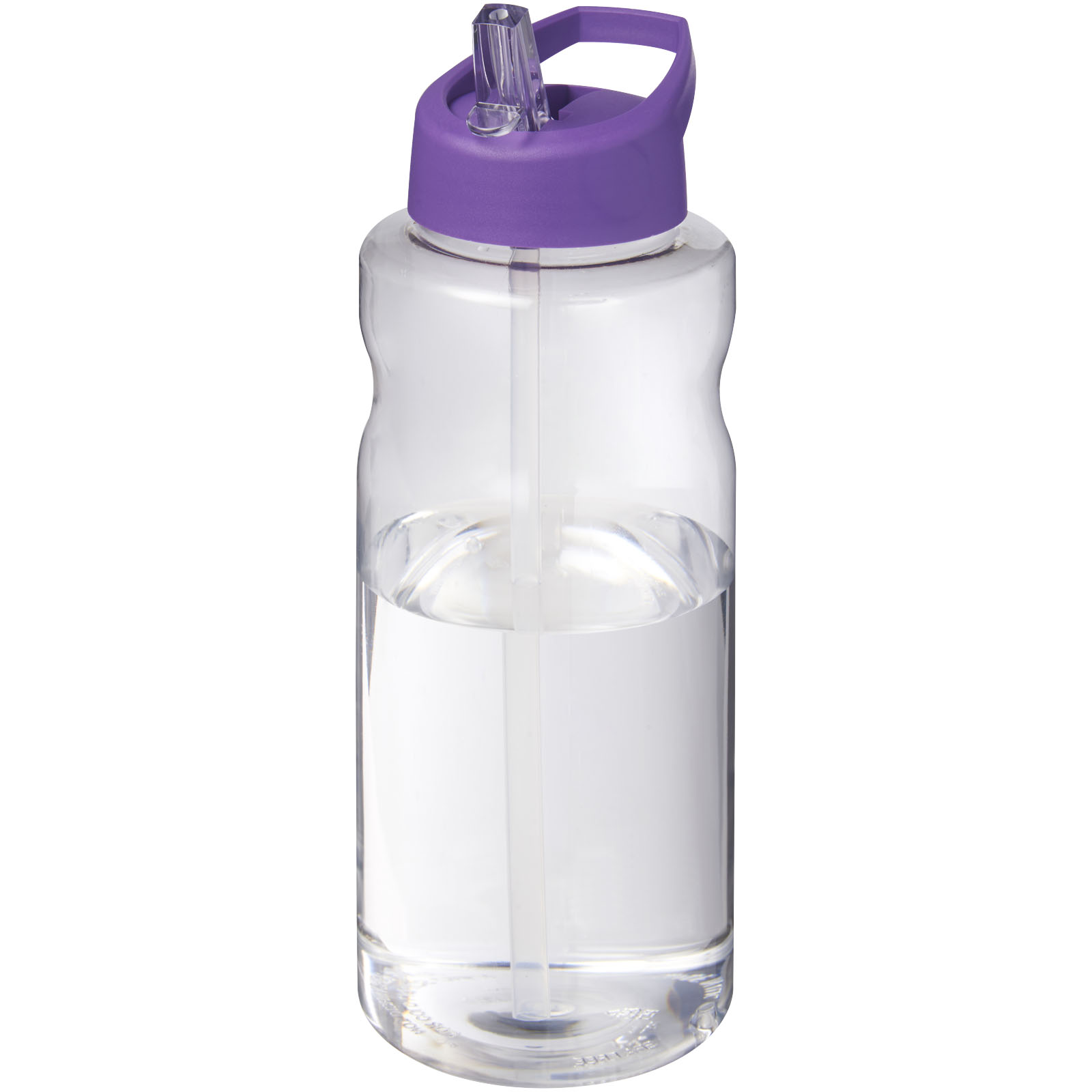 Bouteilles de sport publicitaires - Bouteille de sport H2O Active® Big Base de 1 litre avec couvercle à bec verseur