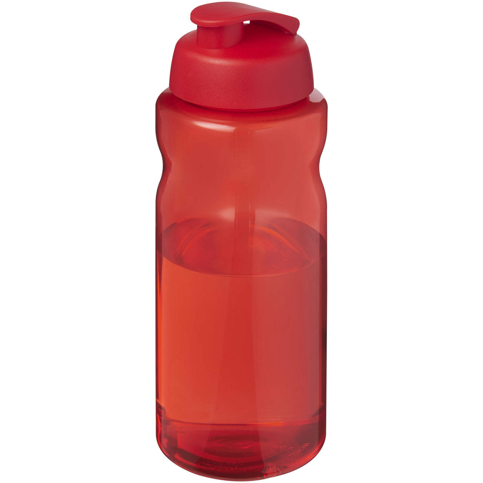 Advertising Sports bottles - H2O Active® Eco Big Base 1 litre flip lid sport bottle - 0