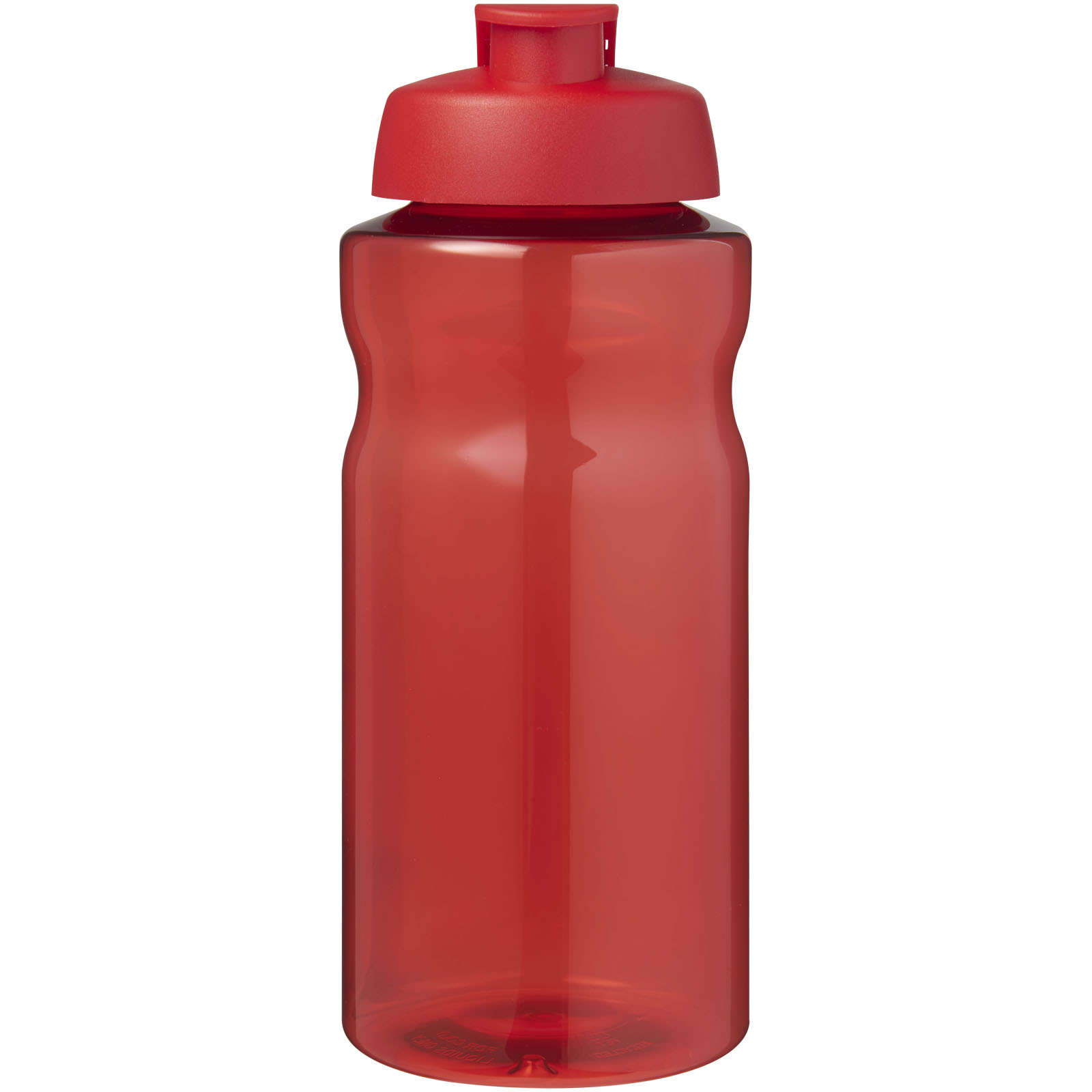 Bouteilles de sport publicitaires - Bouteille de sport H2O Active® Eco Big Base de 1 litre à couvercle rabattable - 1