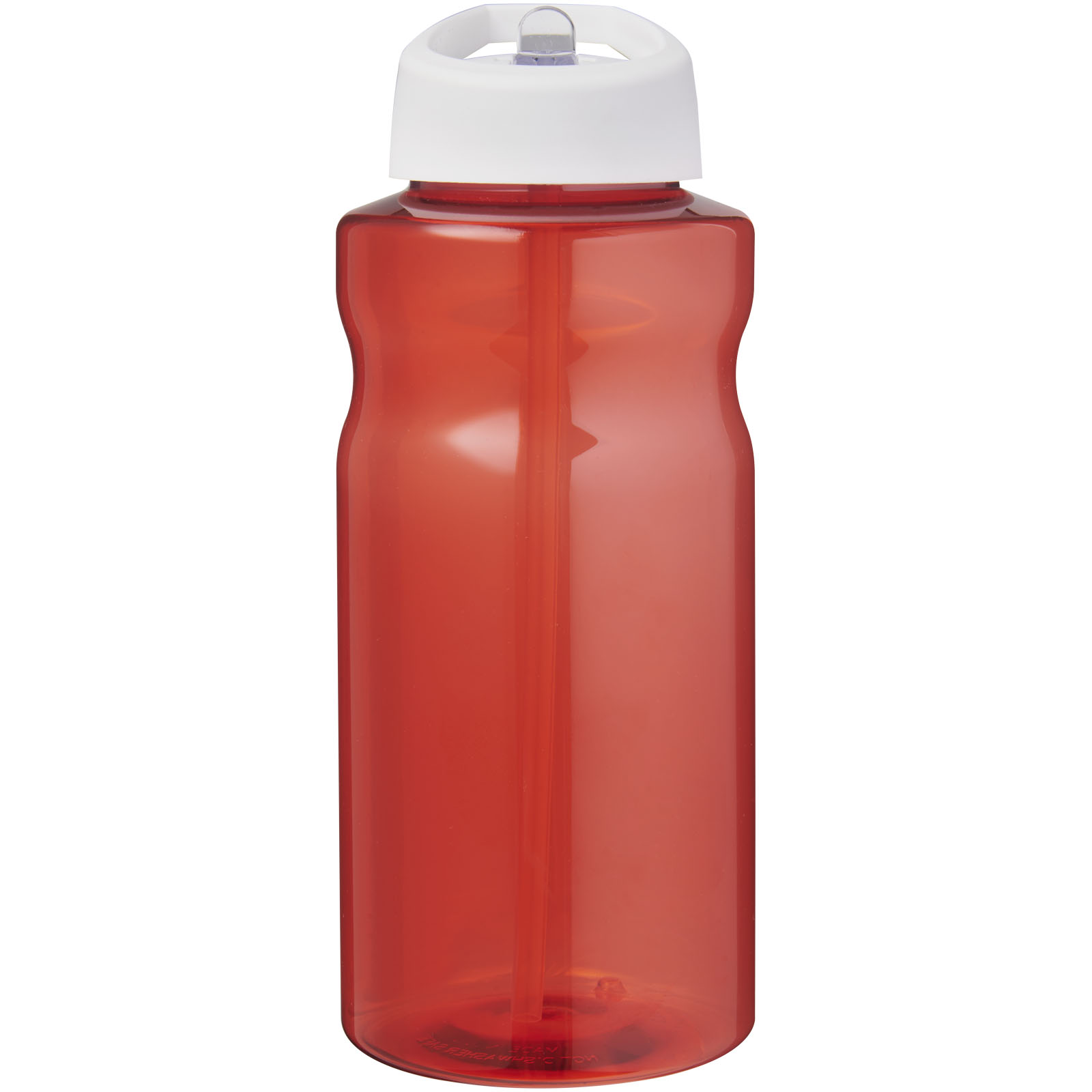 Bouteilles de sport publicitaires - Bouteille de sport H2O Active® Eco Big Base de 1 litre avec couvercle à bec verseur - 1