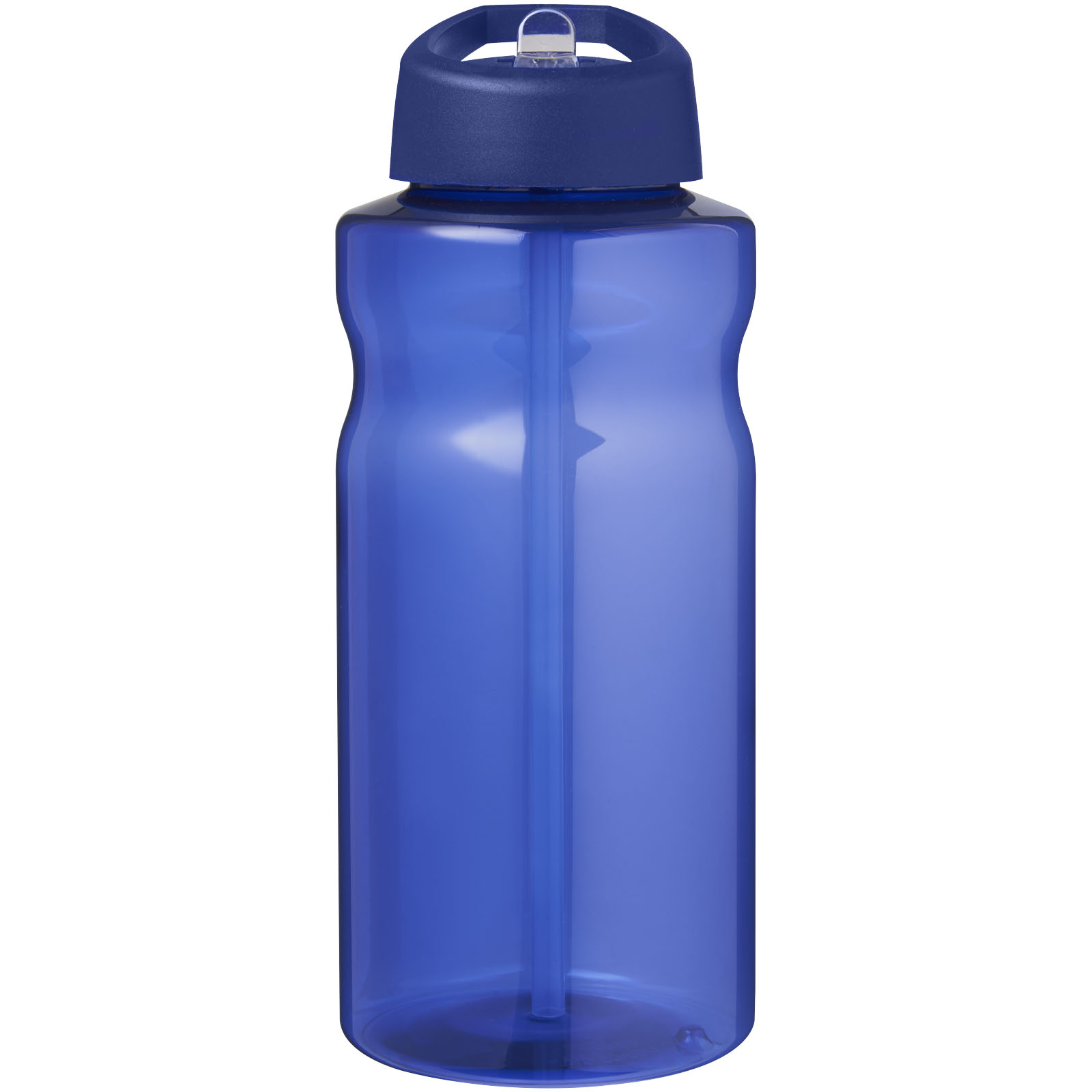 Bouteilles de sport publicitaires - Bouteille de sport H2O Active® Eco Big Base de 1 litre avec couvercle à bec verseur - 1