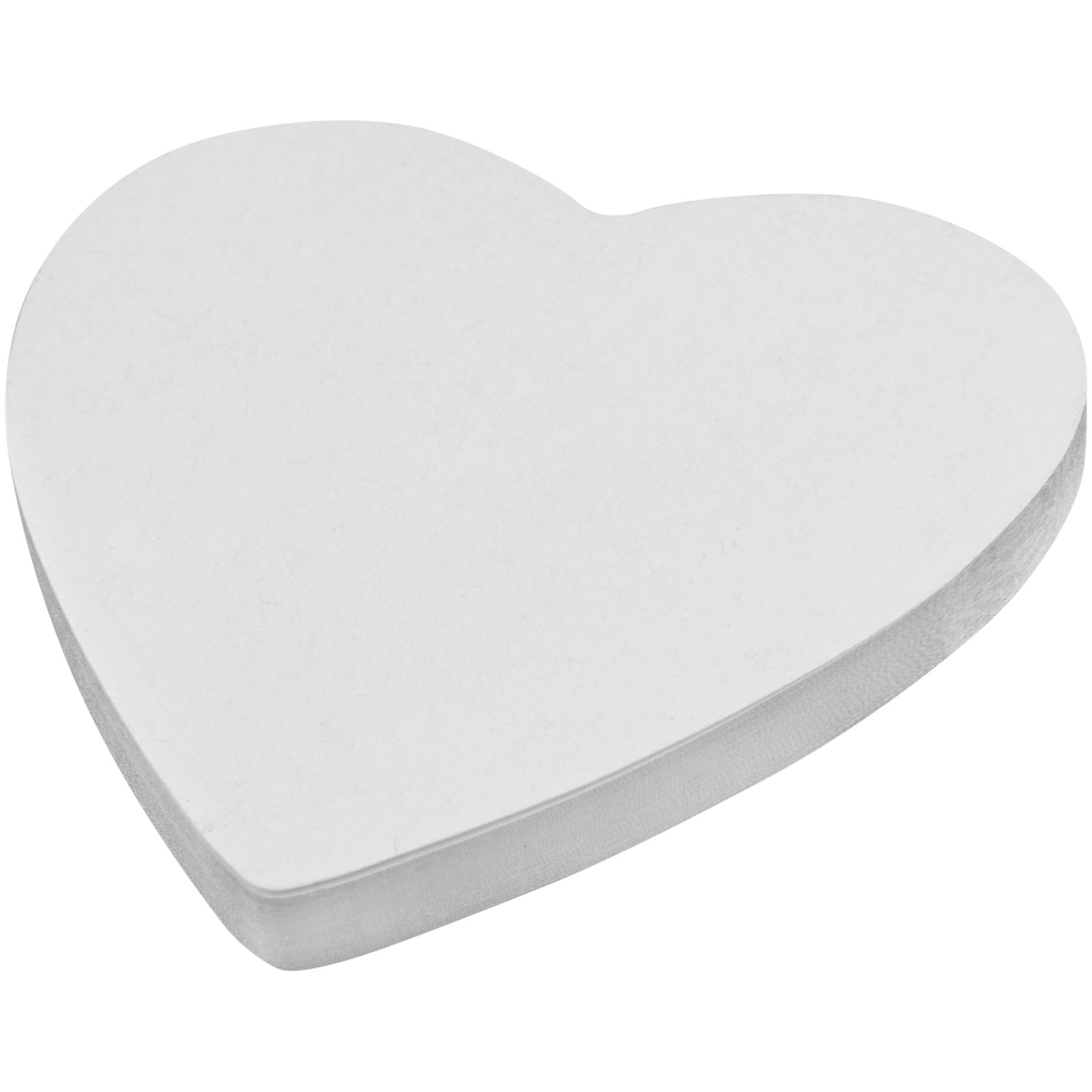 Advertising Sticky Notes - Sticky-Mate® heart-shaped recycled sticky notes - 3