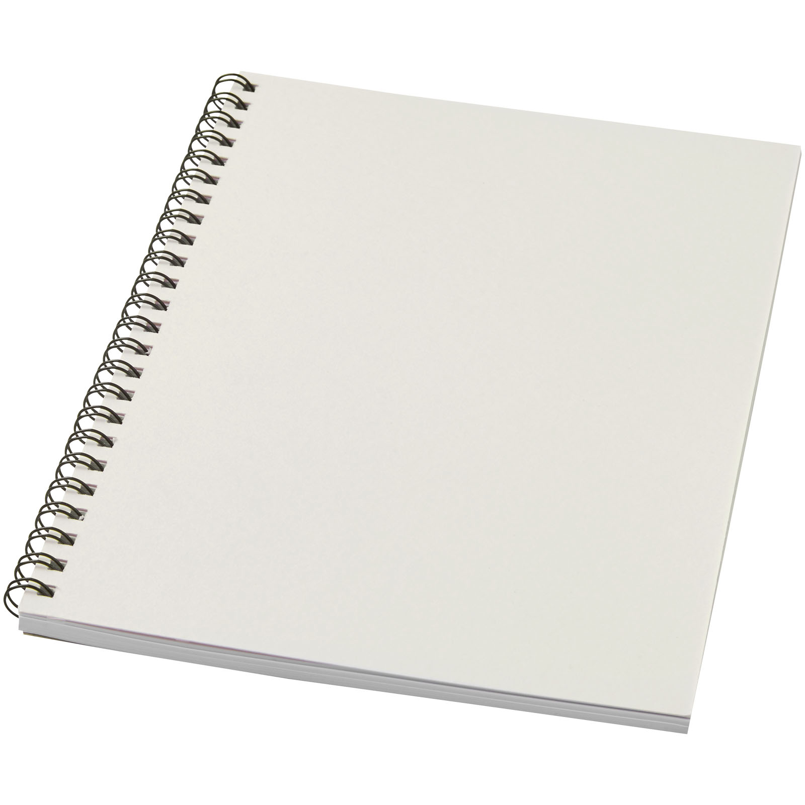 Advertising Soft cover notebooks - Desk-Mate® A5 colour spiral notebook