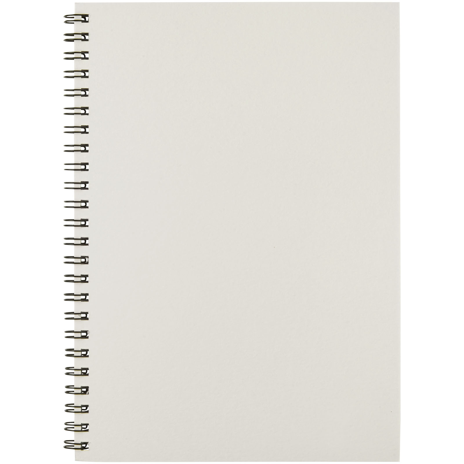 Advertising Soft cover notebooks - Desk-Mate® A5 colour spiral notebook - 1