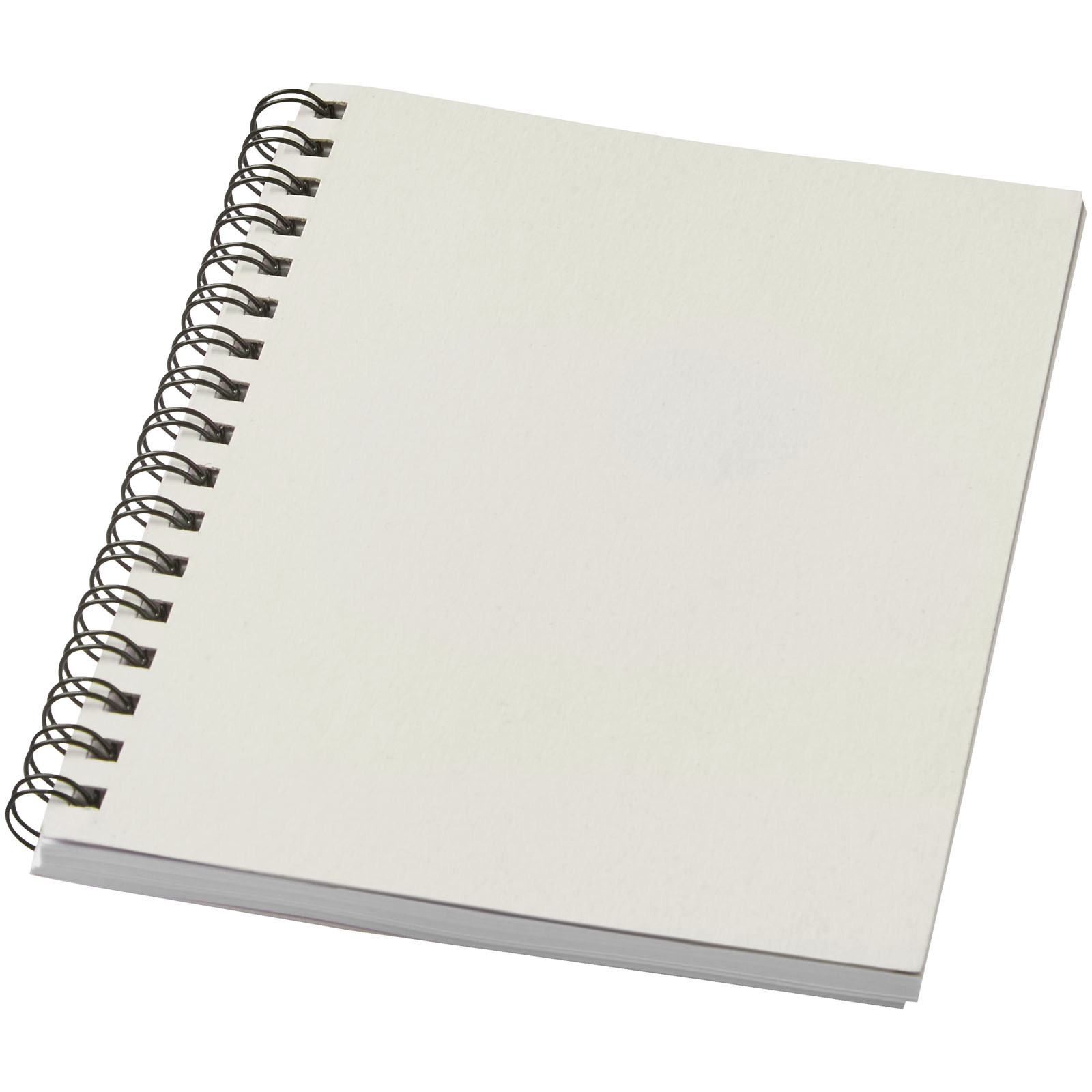 Advertising Soft cover notebooks - Desk-Mate® A6 colour spiral notebook - 0