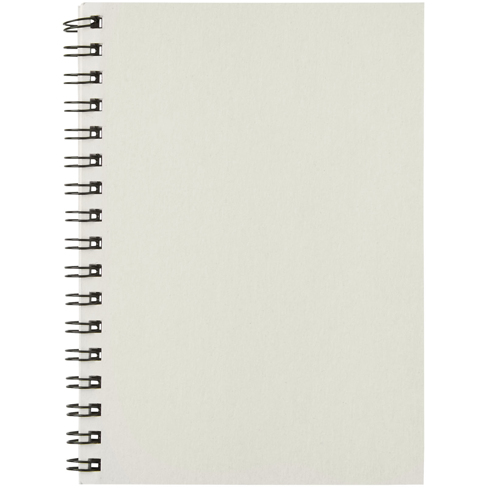 Advertising Soft cover notebooks - Desk-Mate® A6 colour spiral notebook - 1