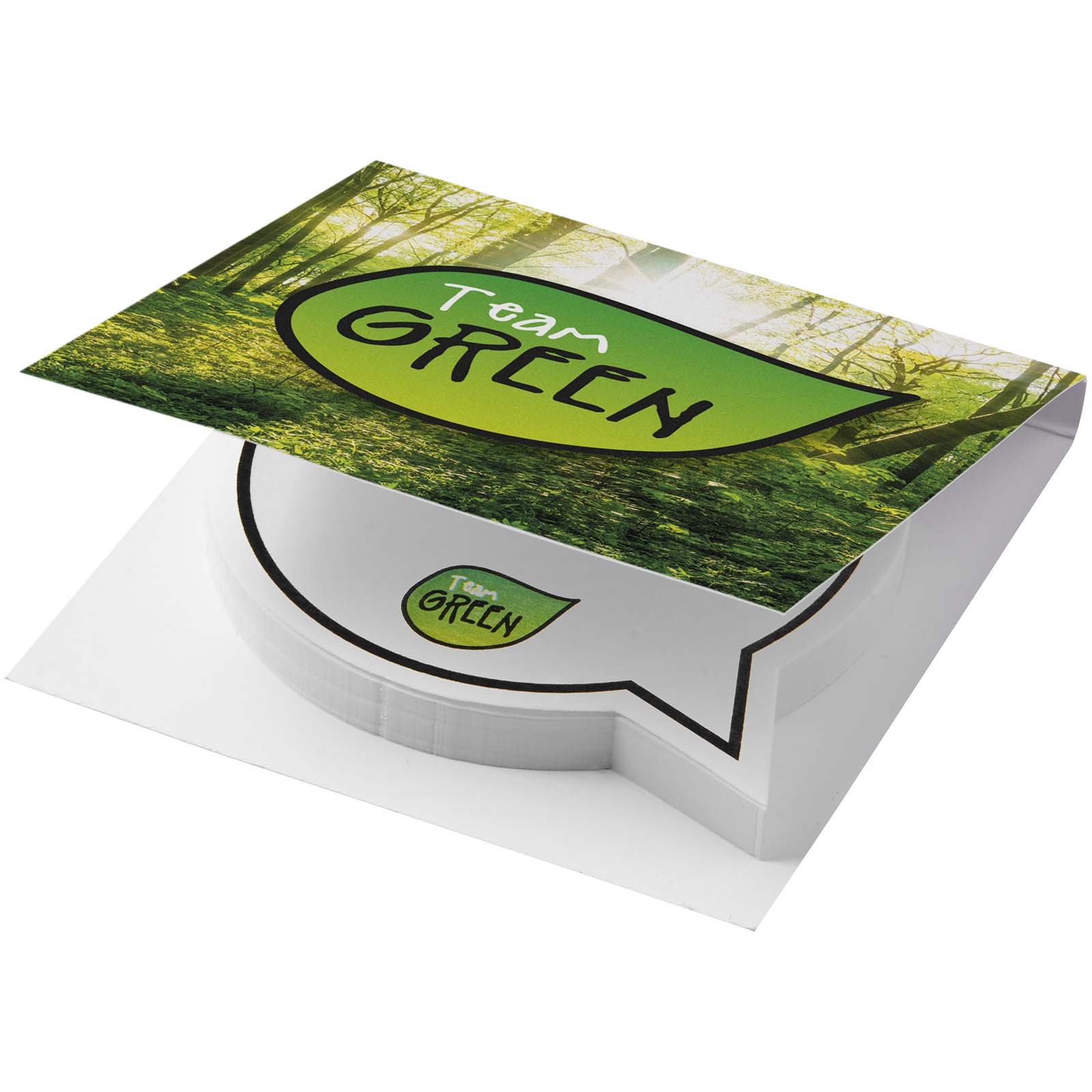 Paper Products - Sticky-Mate® soft cover speech bubble shaped sticky notes