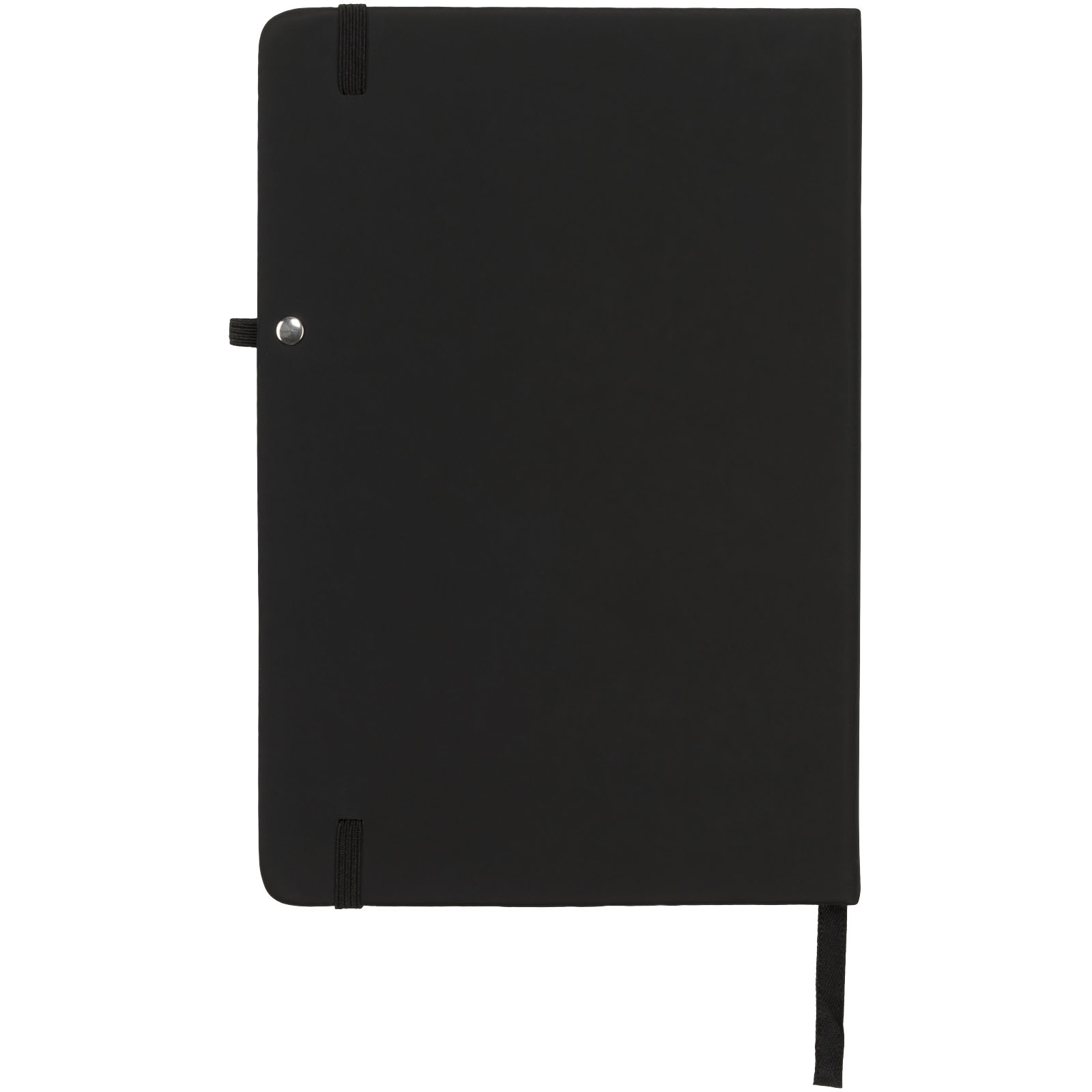 Bloc-notes couverture rigide publicitaires - Carnet de notes M Noir - 2