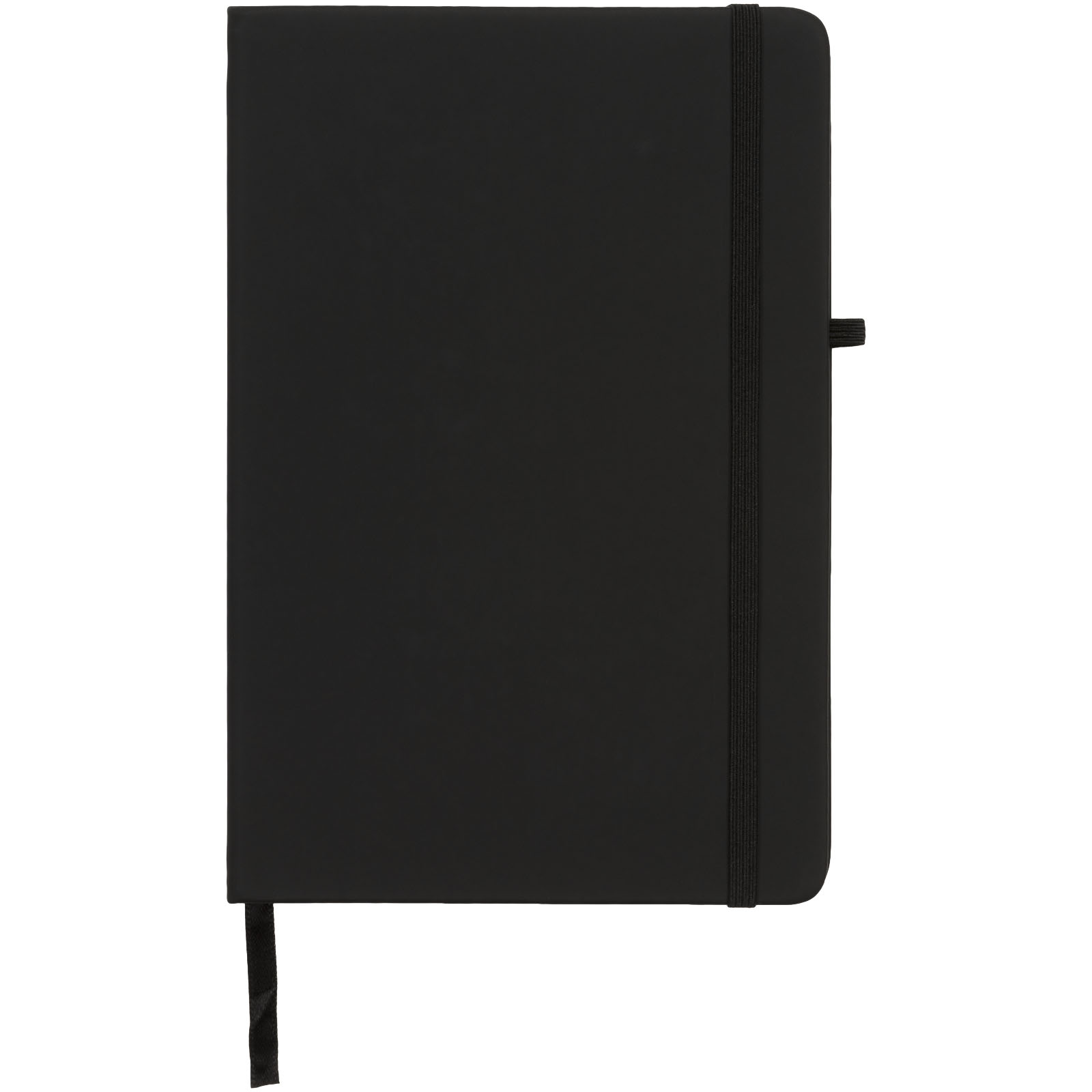 Bloc-notes couverture rigide publicitaires - Carnet de notes M Noir - 1