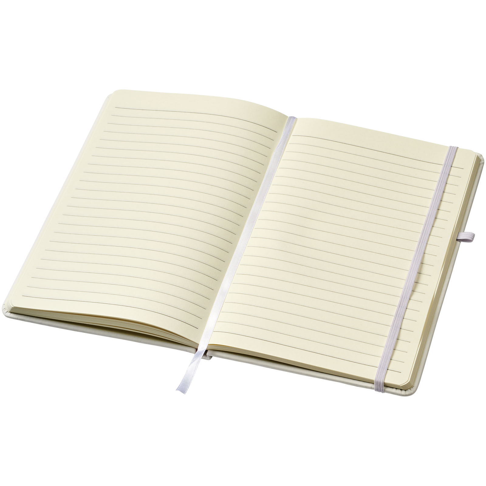 Advertising Hard cover notebooks - Polar A5 notebook with lined pages - 3